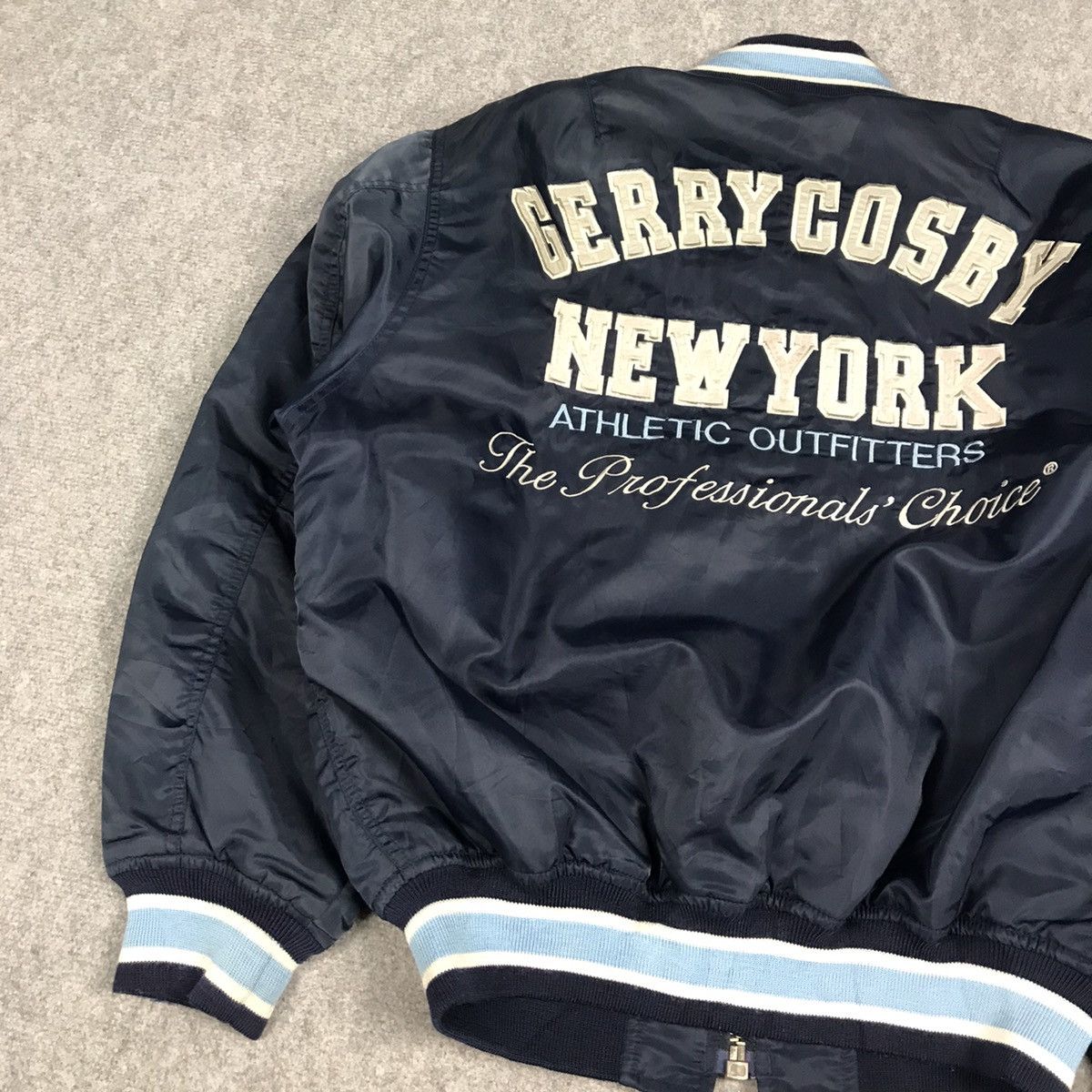 Japanese Brand VINTAGE COSBY NEW YORK EMBROIDERY JACKET Size US L / EU 52-54 / 3 - 10 Thumbnail