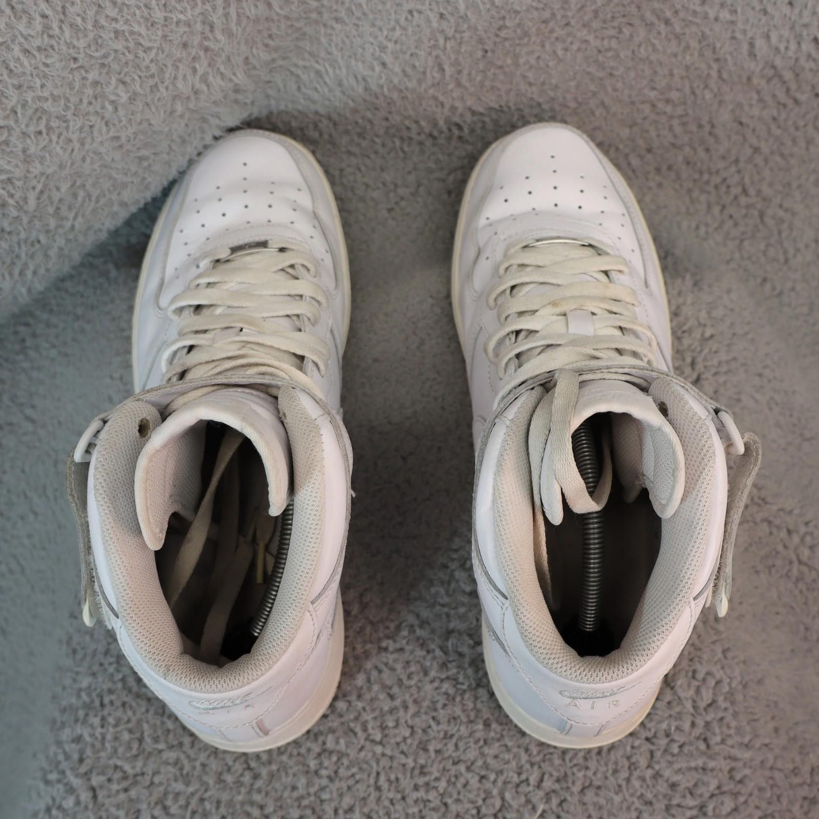 Nike Nike Air Force 1 Men's Size 13 Athletic Hi Top Shoe White Size US 13 / EU 46 - 6 Thumbnail