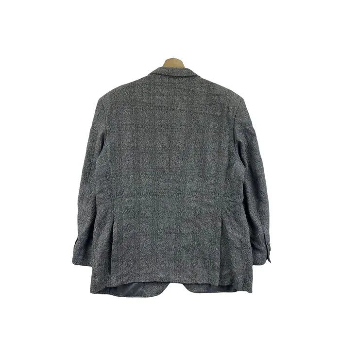 Balenciaga Vtg 90’ BALENCIAGA PARIS Nova Checks 2 Button Blazer Size 46S - 4 Thumbnail