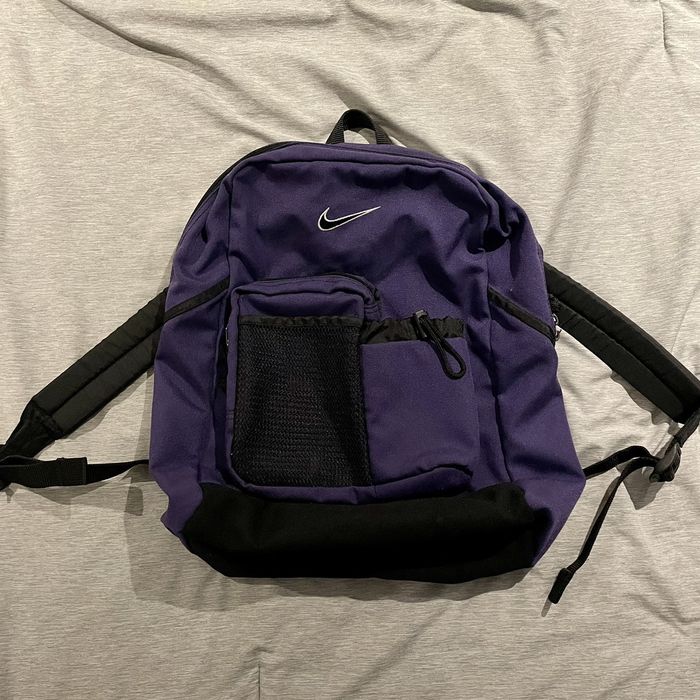 Nike Nike 90s Y2k purple multi pocket backpack vintage | Grailed