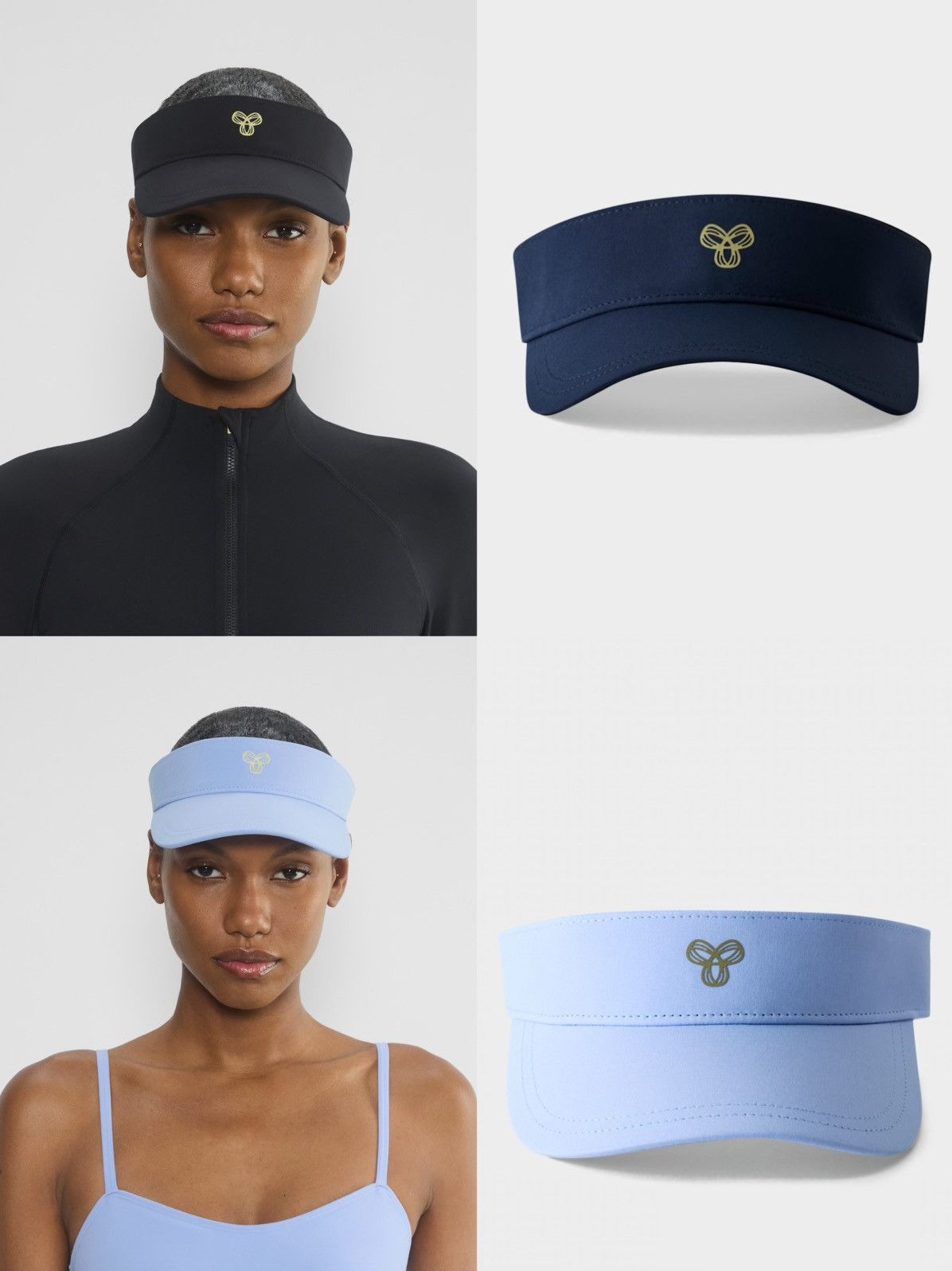 Aritzia Aritzia Babaton Golden MoveTech™ Legend Visor set of 2 Size ONE SIZE - 1 Thumbnail