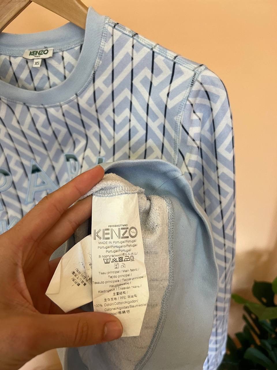 Kenzo KENZO Paris Sweatshirt Big Logo Embroidered Crewneck Y2K Size US XS / EU 42 / 0 - 9 Thumbnail
