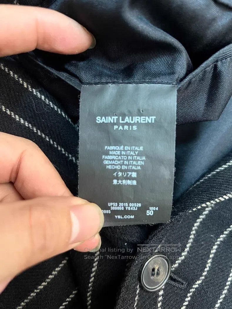 Saint Laurent Paris Saint Laurent Paris blazer Size US M / EU 48-50 / 2 - 5 Thumbnail