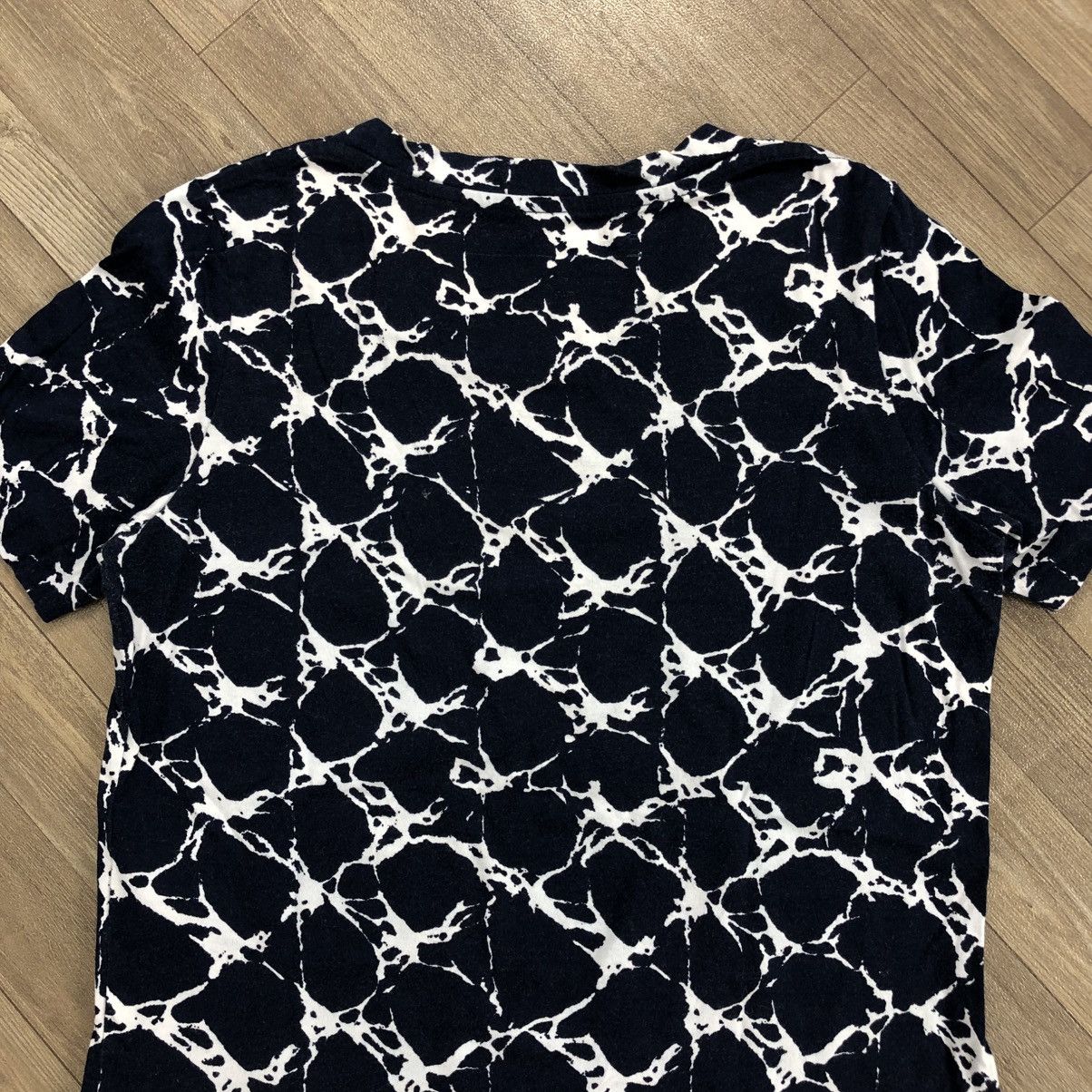 Balenciaga 🇵🇹 SS12 Balenciaga Paris Cracked Cotton Tshirt Size US XS / EU 42 / 0 - 12 Thumbnail