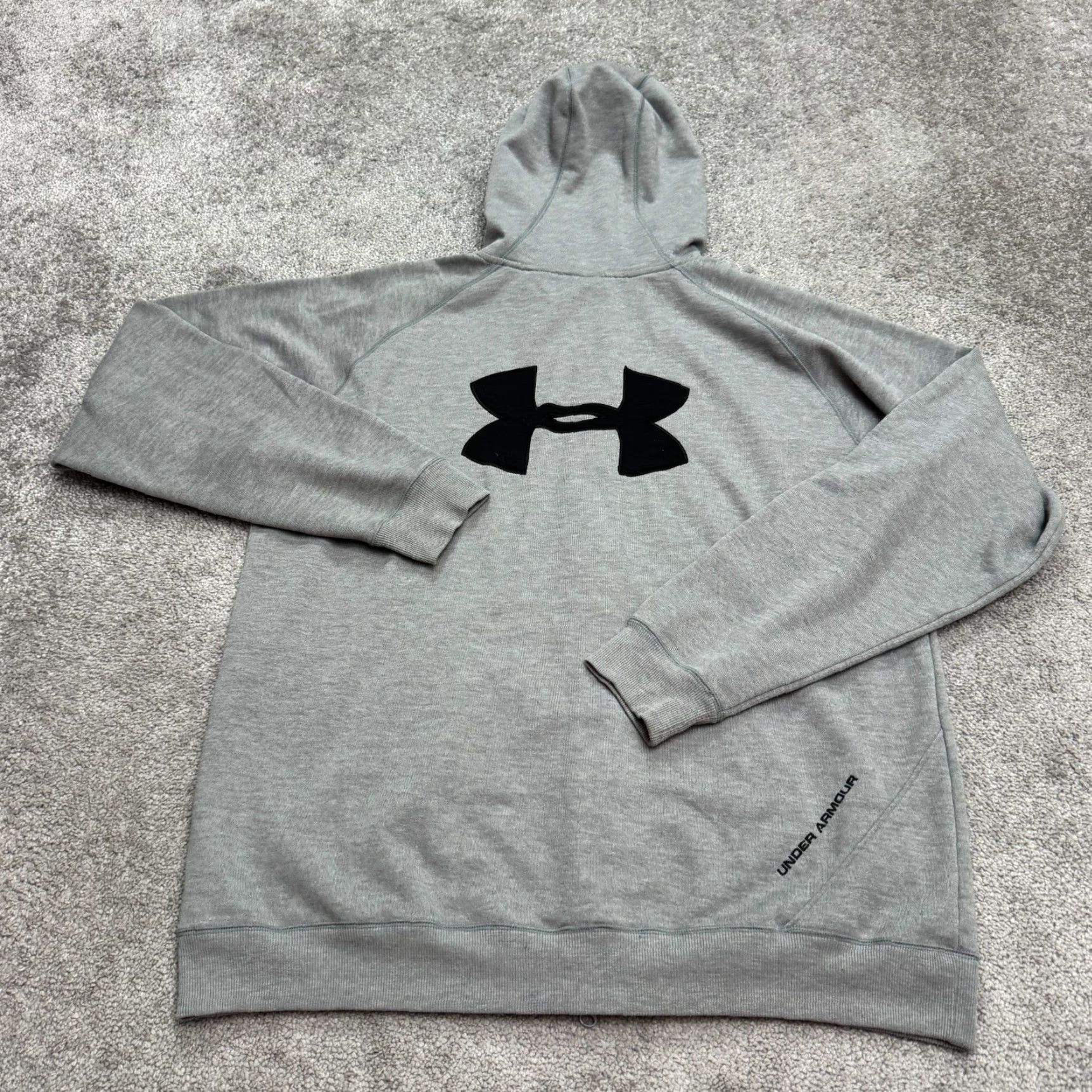 Under Armour Under Armour Hoodie Full Zip Graphic Sweatshirt Mens XL Gray Outdoor Activewear Size US XL / EU 56 / 4 - 2 Thumbnail