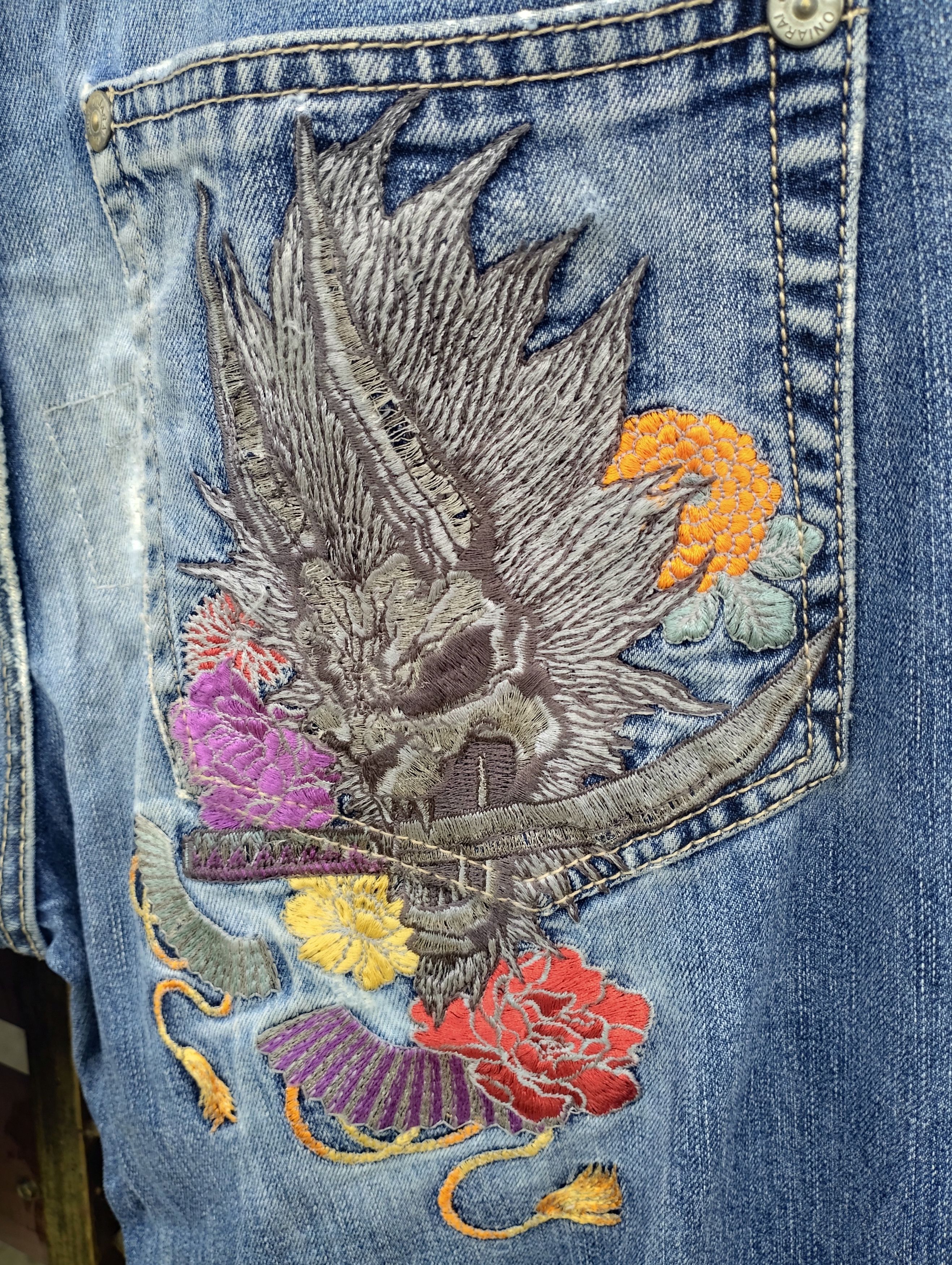 Japanese Brand Oniarai jeans Size US 32 / EU 48 - 2 Thumbnail