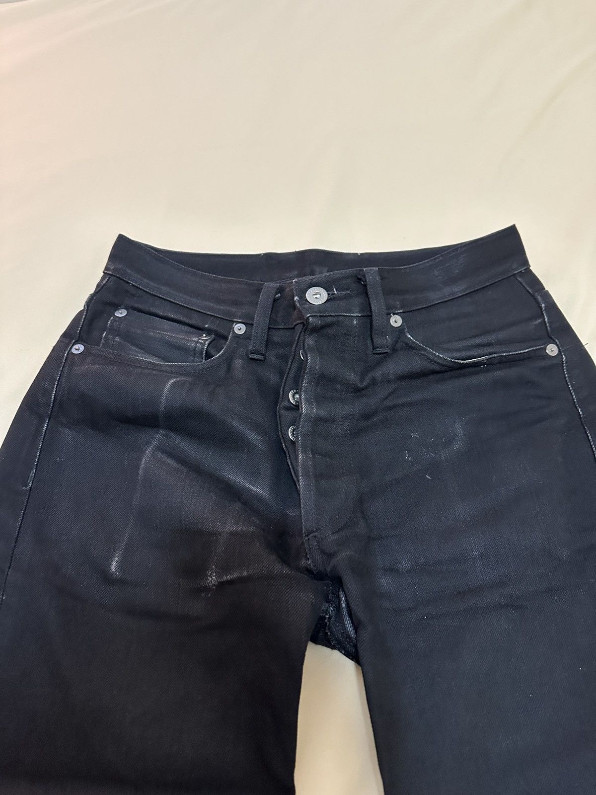 3sixteen 3sixteen CT-220x Classic Taper Black Selvedge Denim Used Size US 29 - 2 Thumbnail