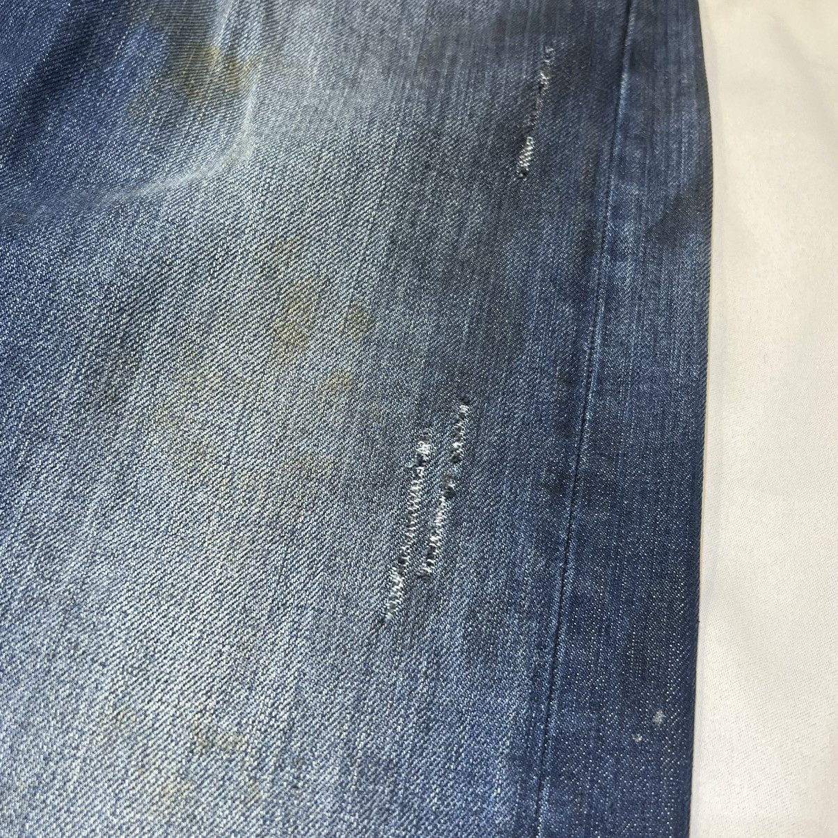 Diesel 00s Diesel Levan Straight Leg Dirty Wash Jeans Size US 30 / EU 46 - 5 Thumbnail