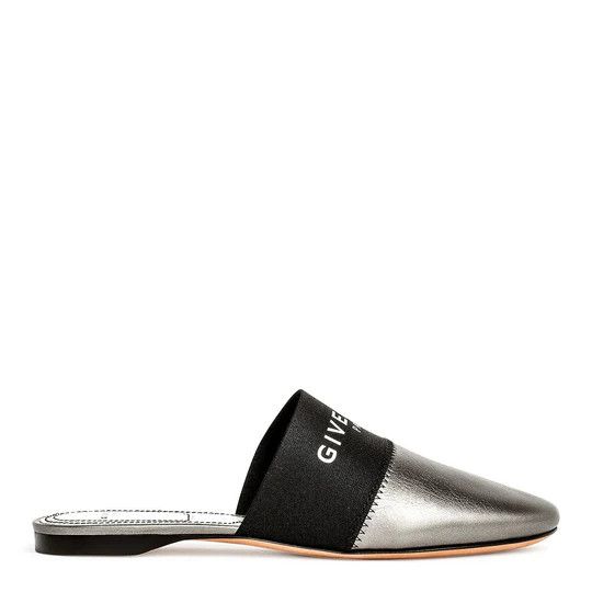 Givenchy o1y0925 Mules in Silver/Black Size US 5 / IT 35 - 1 Thumbnail