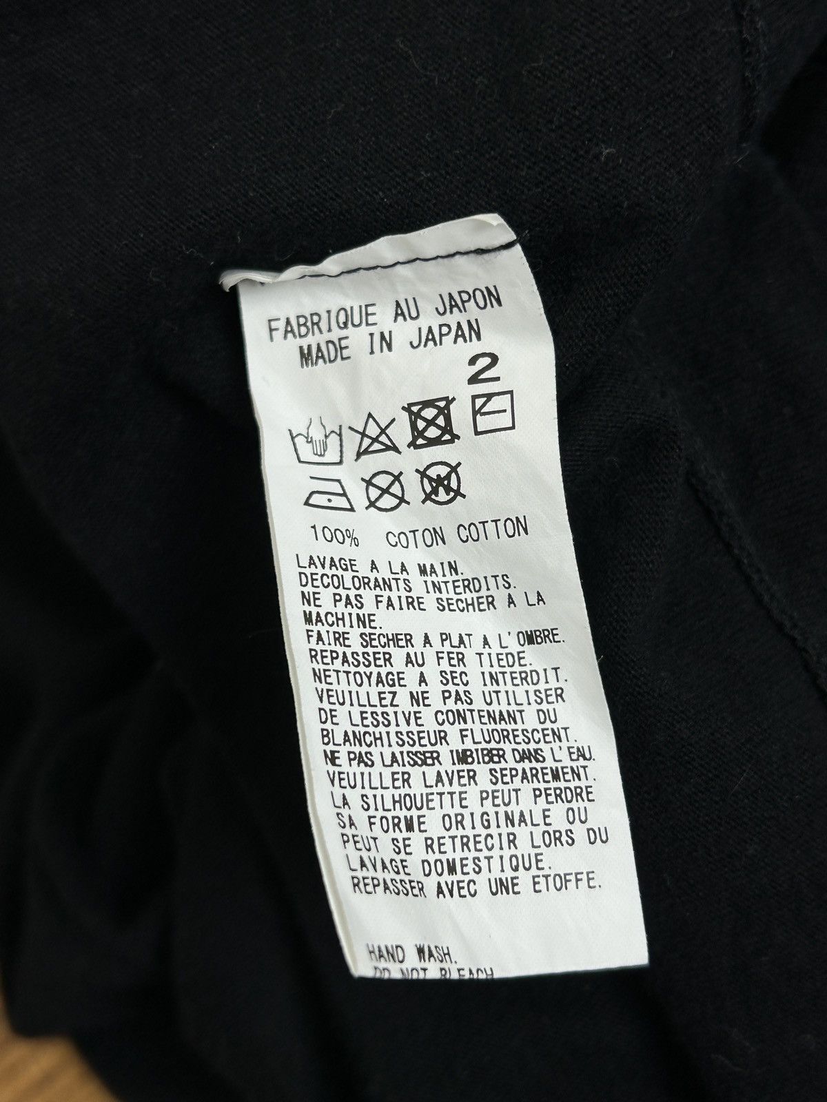 Yohji Yamamoto Y’s Yohji Yamamoto 50 Anniversary 1972-2022 T-Shirt Size 2 Size US M / EU 48-50 / 2 - 8 Thumbnail