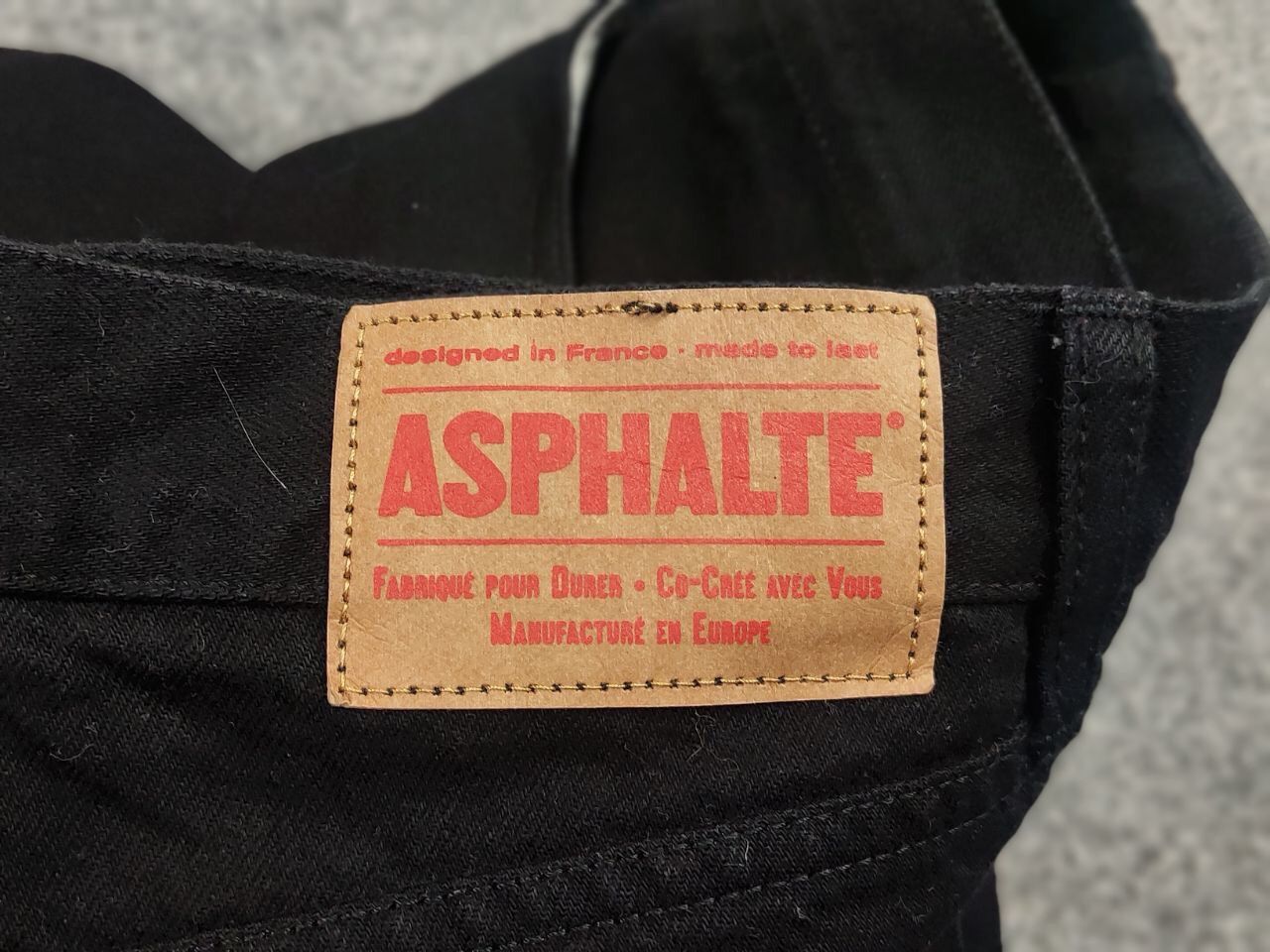 Asphalt Vintage Asphalte le ultime Selvedge Japan Style Denim Jeans Size US 30 / EU 46 - 11 Thumbnail