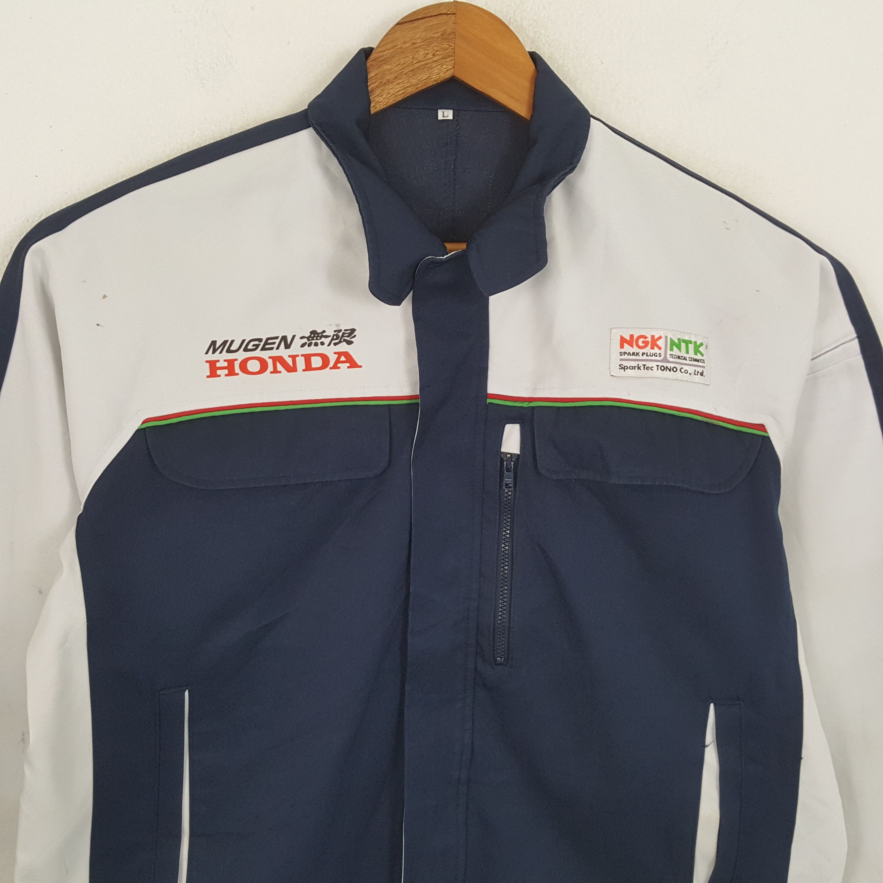 Honda × Vintage Vintage MUGEN HONDA Japanese Racing Custom Jacket Size US L / EU 52-54 / 3 - 4 Thumbnail