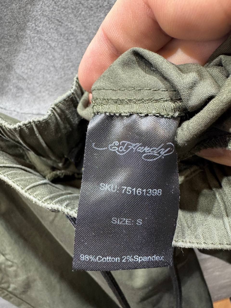 Ed Hardy Ed Hardy Urban Outfitters Cargo Pants Embroidered Parachute Size US 30 / EU 46 - 11 Thumbnail