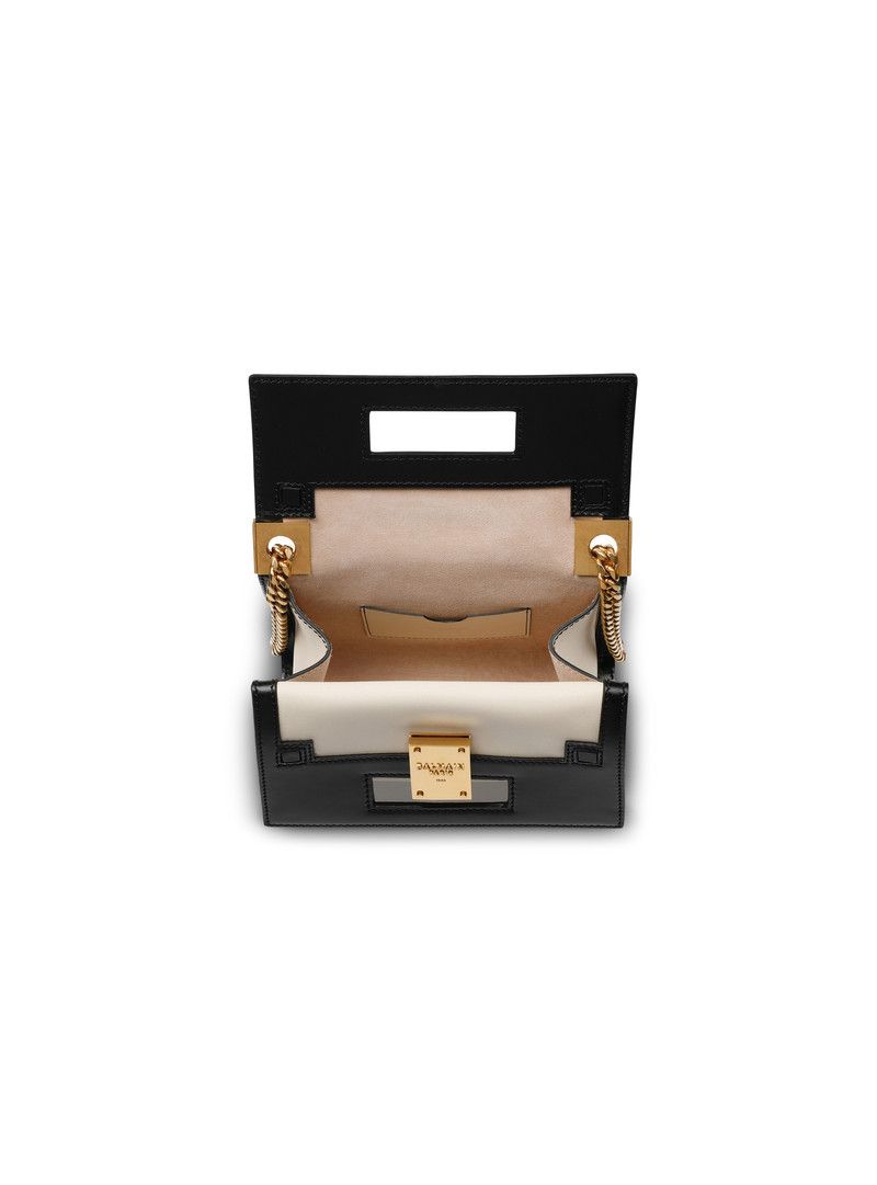 Balmain o1s1wg111225 Size:OS/1945 Heritage Shoulder Bag in Black Size ONE SIZE - 4 Thumbnail