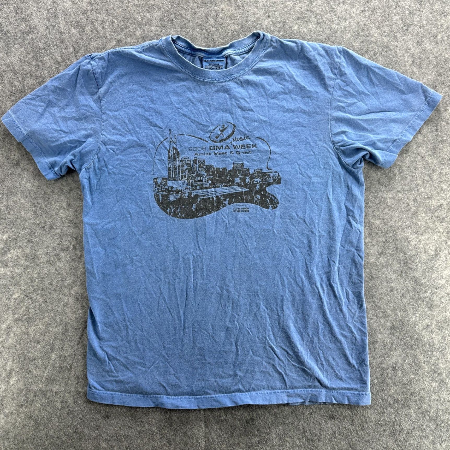 Vintage GMA Week 2006 Shirt Mens Small Blue Nashville Event Graphic Artist Meet & Greet Size US S / EU 44-46 / 1 - 2 Thumbnail