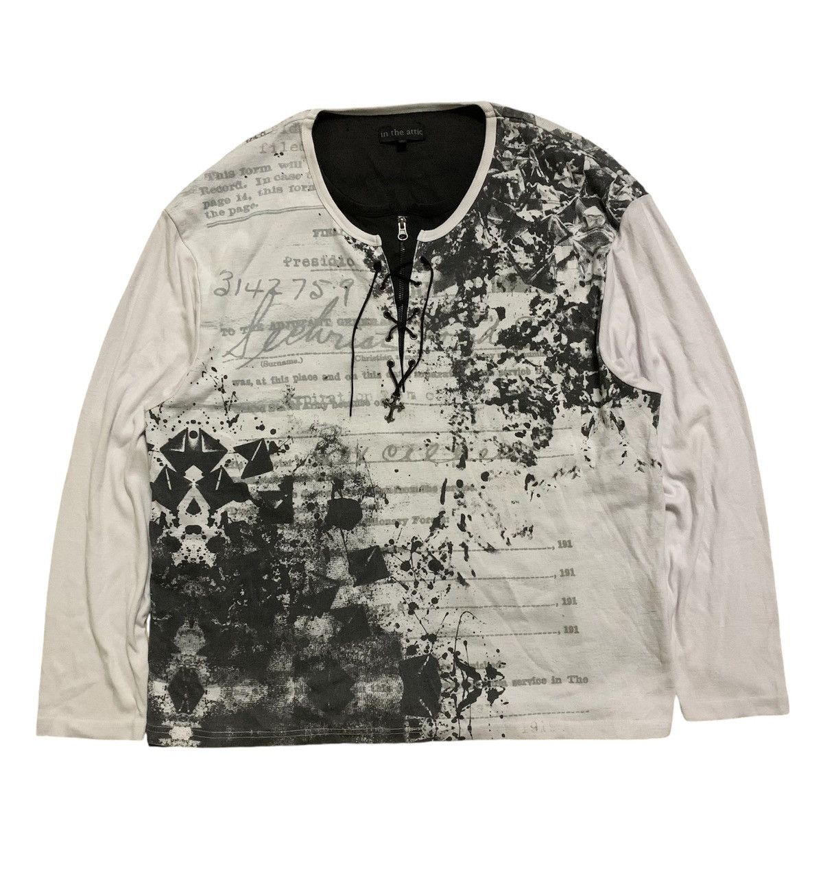 In The Attic 💥Final Drop💥Vtg Japanese In The Attic Art Shirt Size US XXL / EU 58 / 5 - 1 Thumbnail