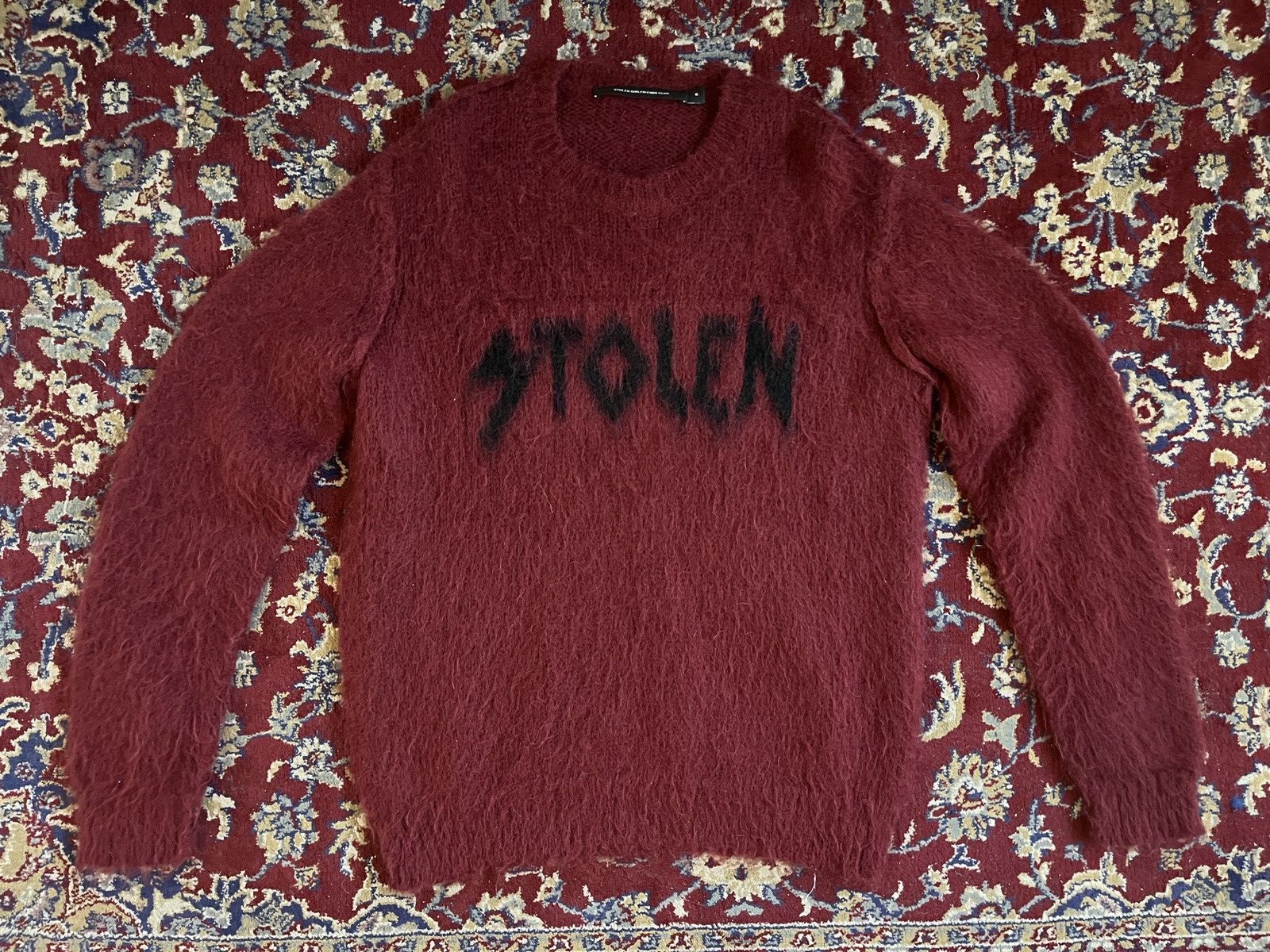 Stolen Girlfriends Club Red Mohair Sweater