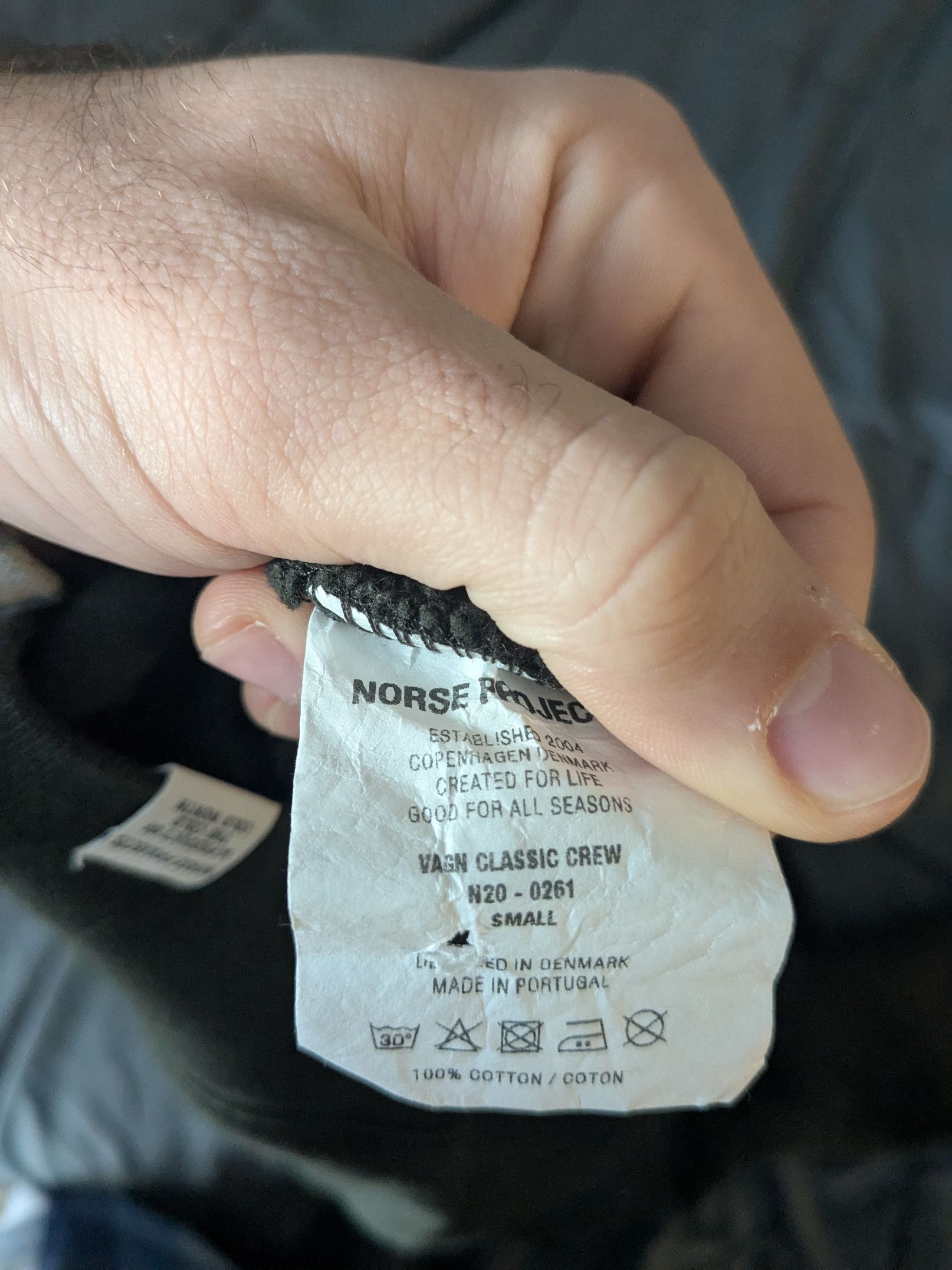 Norse Projects Small dark green Norse project sweatshirt Size US S / EU 44-46 / 1 - 2 Thumbnail