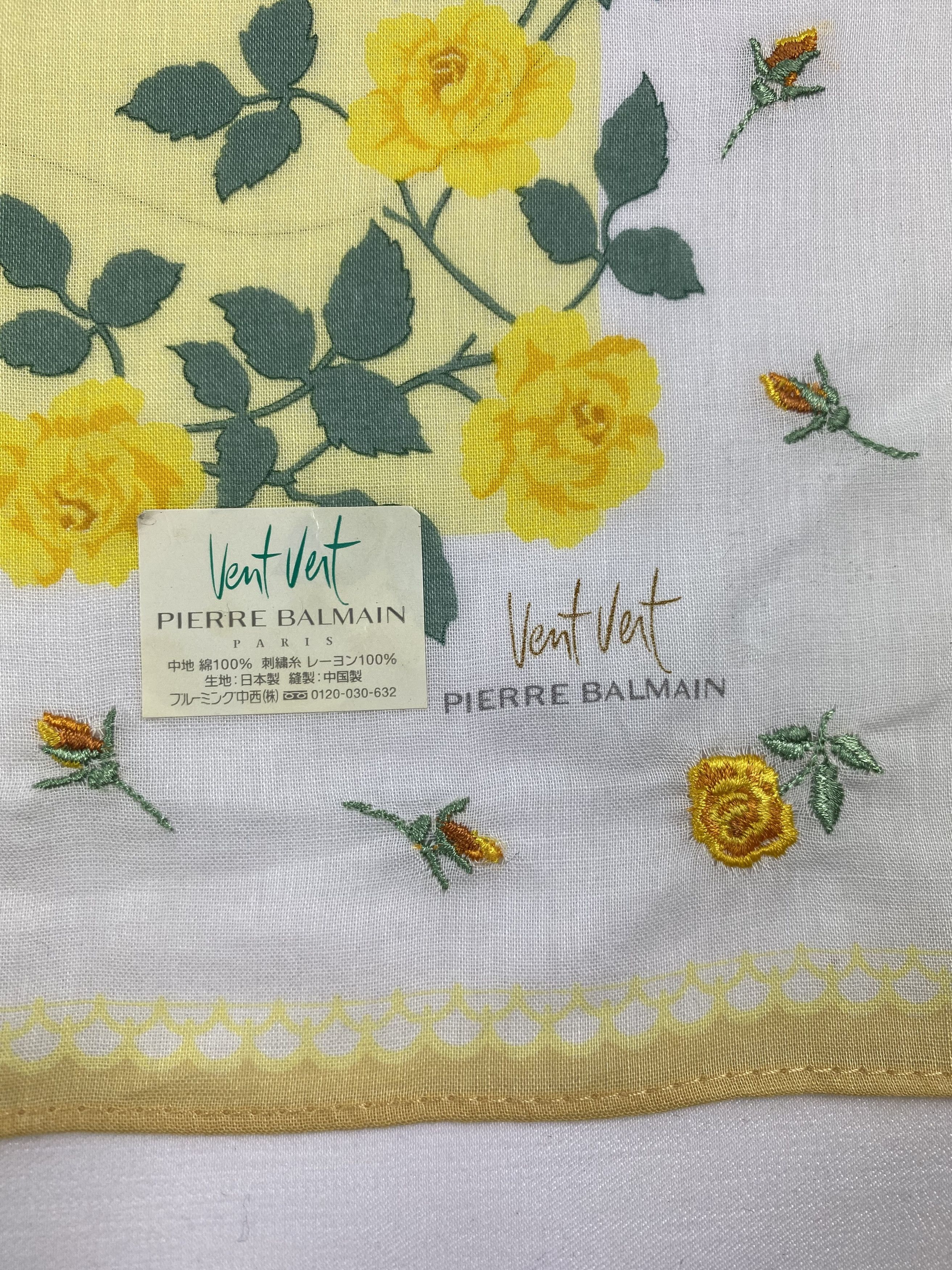 Pierre Balmain × Vintage Pierre Balmain Handkerchief / Bandana / Neckerchief Size ONE SIZE - 5 Thumbnail