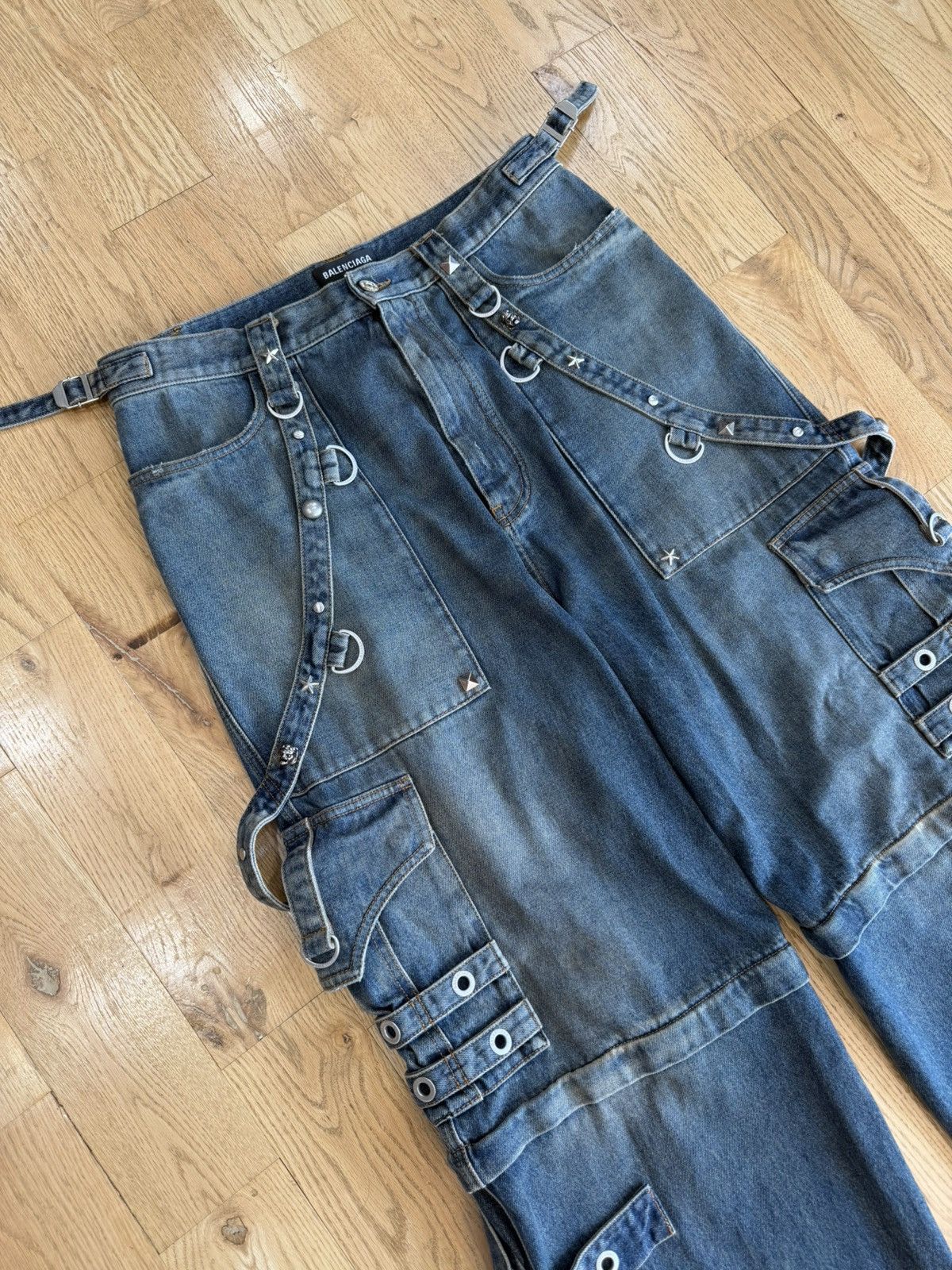 Balenciaga Balenciaga VIC Raver Jeans Size US 32 / EU 48 - 2 Thumbnail
