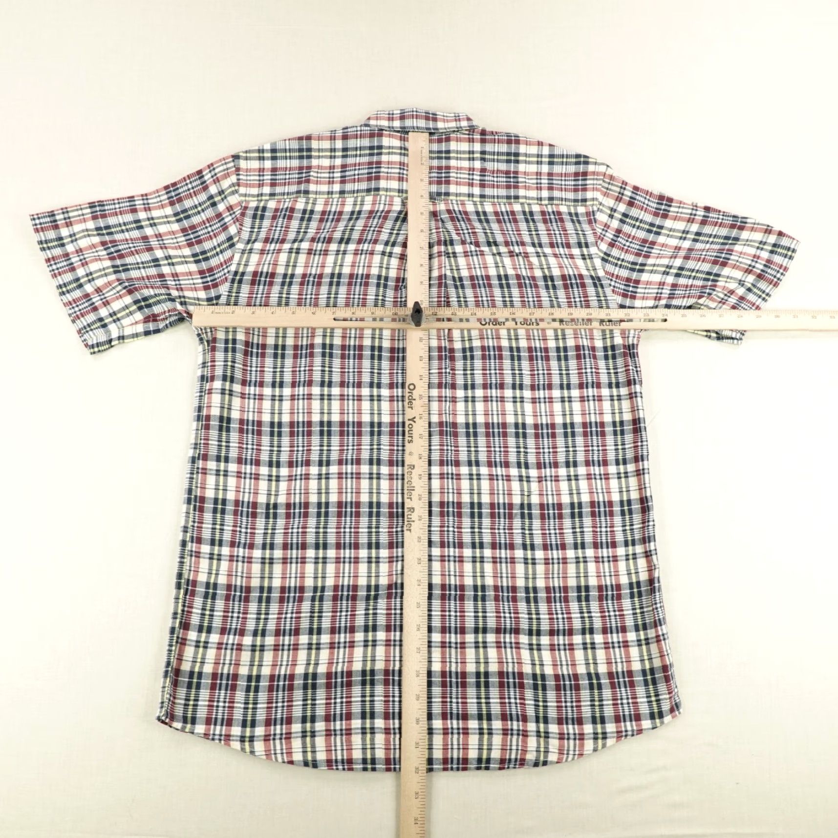 Orvis Orvis Shirt Mens M Blue Plaid Button-Up Collared Short Sleeve Casual Outdoor Workwear Size US M / EU 48-50 / 2 - 5 Thumbnail