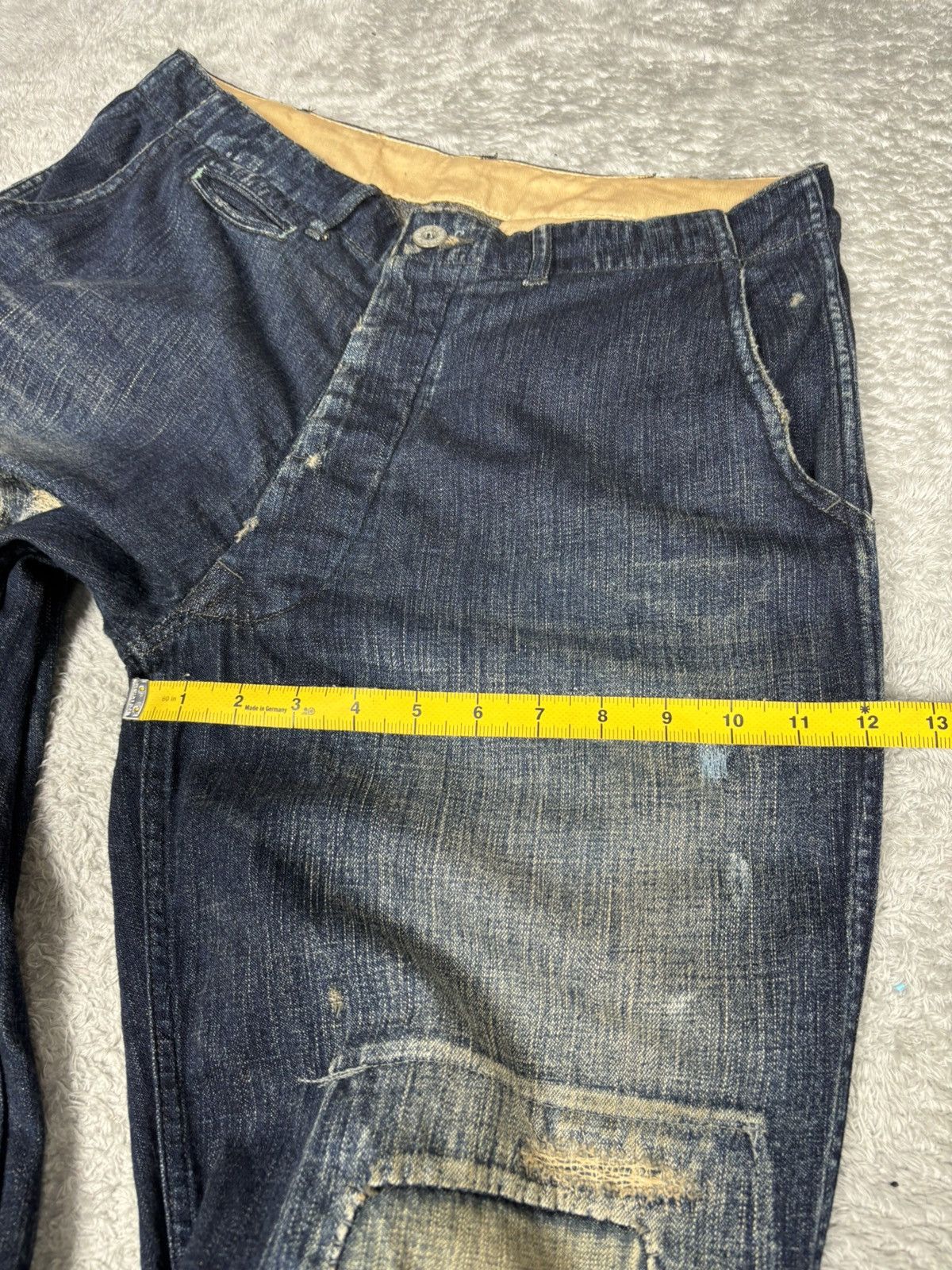 Sugar Cane The Rugged Museum Pacthwork Pants. S0333 Size US 32 / EU 48 - 13 Thumbnail