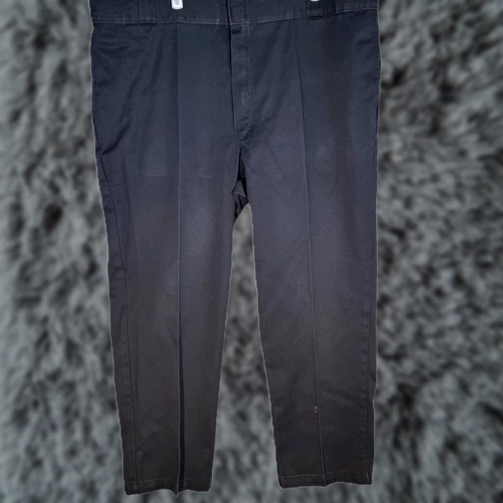 Dickies Dickies 874 Men’s Work Pants 44 x 30 Black Original Fit High Rise Workwear Size US 44 / EU 60 - 1 Thumbnail