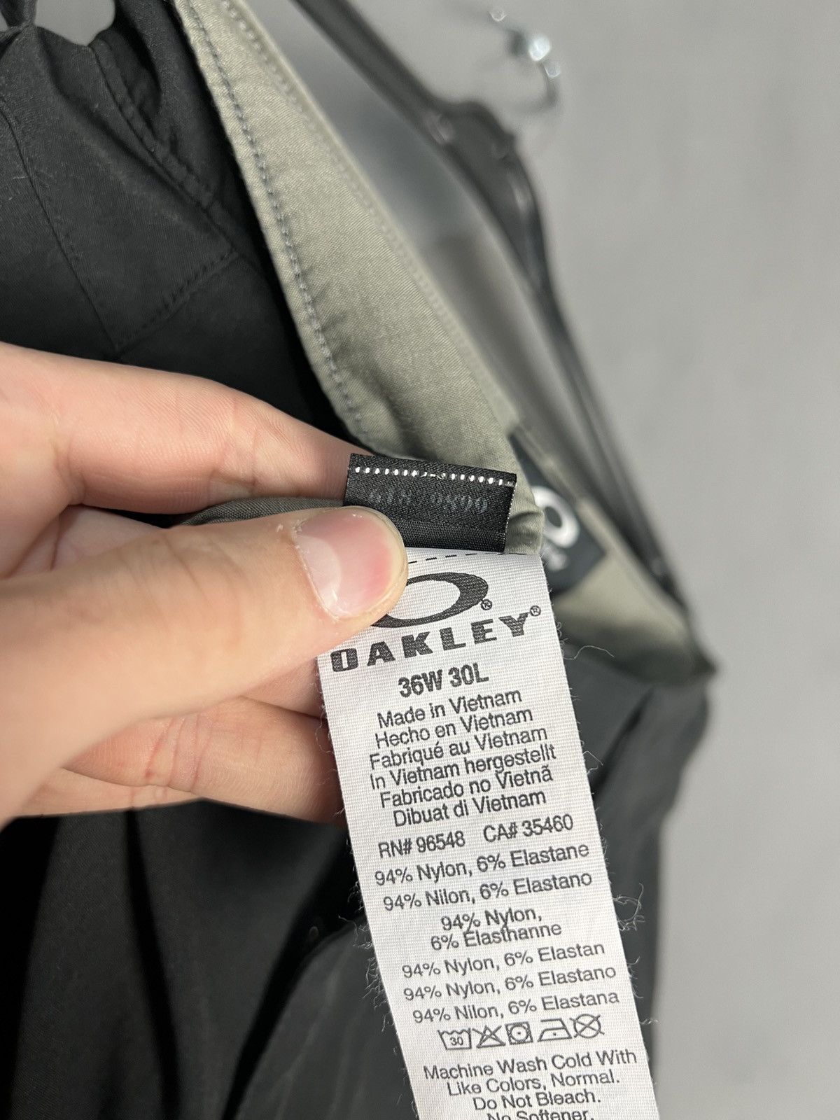 Oakley Oakley Nylon pants Size US 35 - 8 Thumbnail
