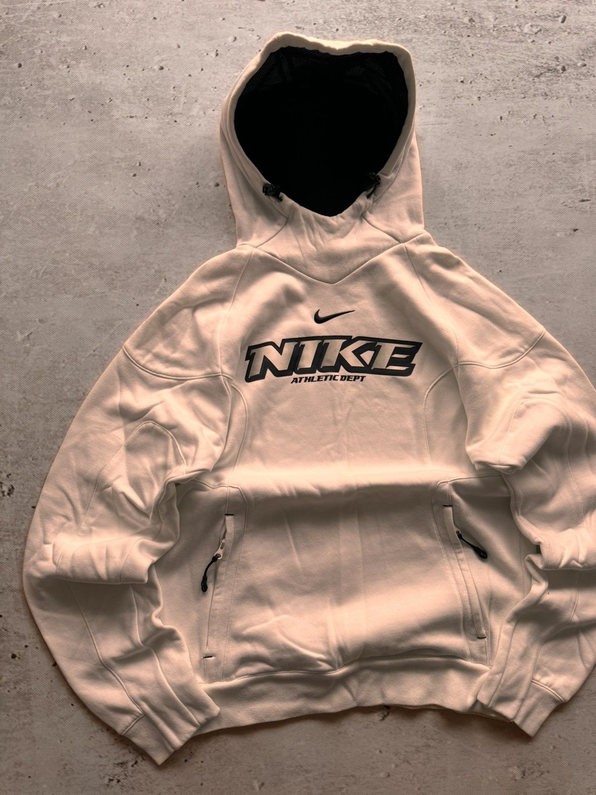 Nike × Vintage NIKE VINTAGE CENTER LOGO OVERSIZE BOXY HOODIE Size US S / EU 44-46 / 1 - 2 Thumbnail