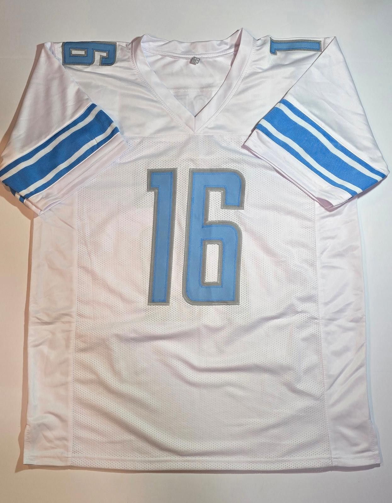 Other Jared Goff Detroit Lions Signed football jersey COA (XL) Size ONE SIZE - 3 Thumbnail