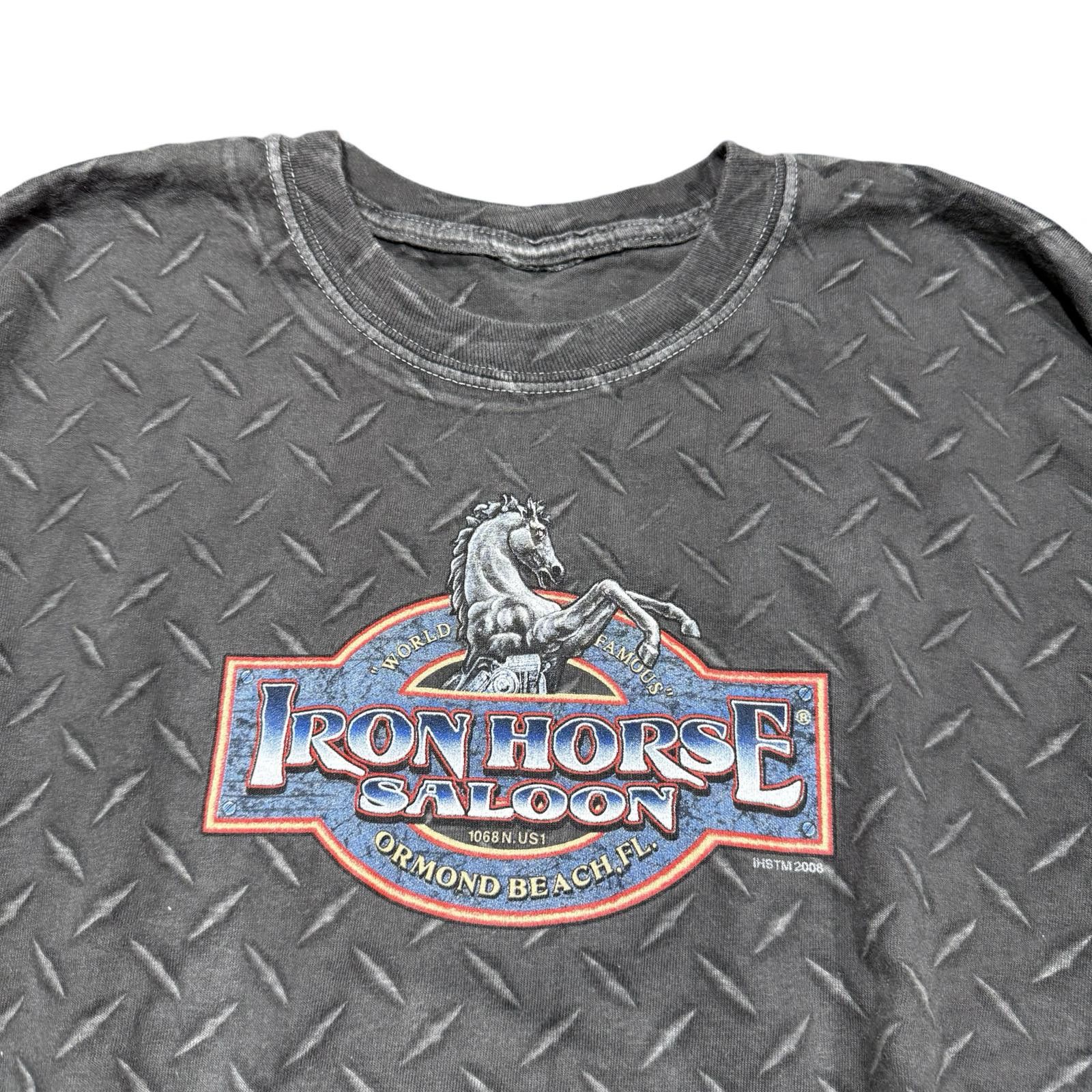 Designer Iron Horse Saloon Bike Week Y2K Diamond Cut AOP Long Sleeve Size US XL / EU 56 / 4 - 3 Thumbnail