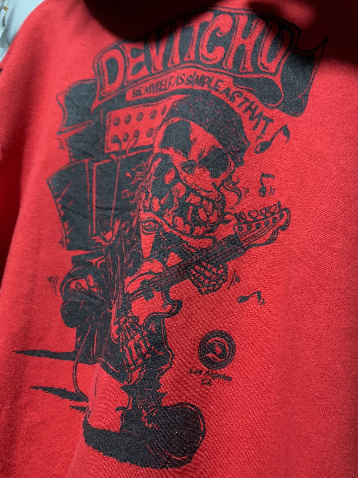 If Six Was Nine Devitchu Los Angeles rock punk skull pullover fur hoodie Size US M / EU 48-50 / 2 - 12 Thumbnail