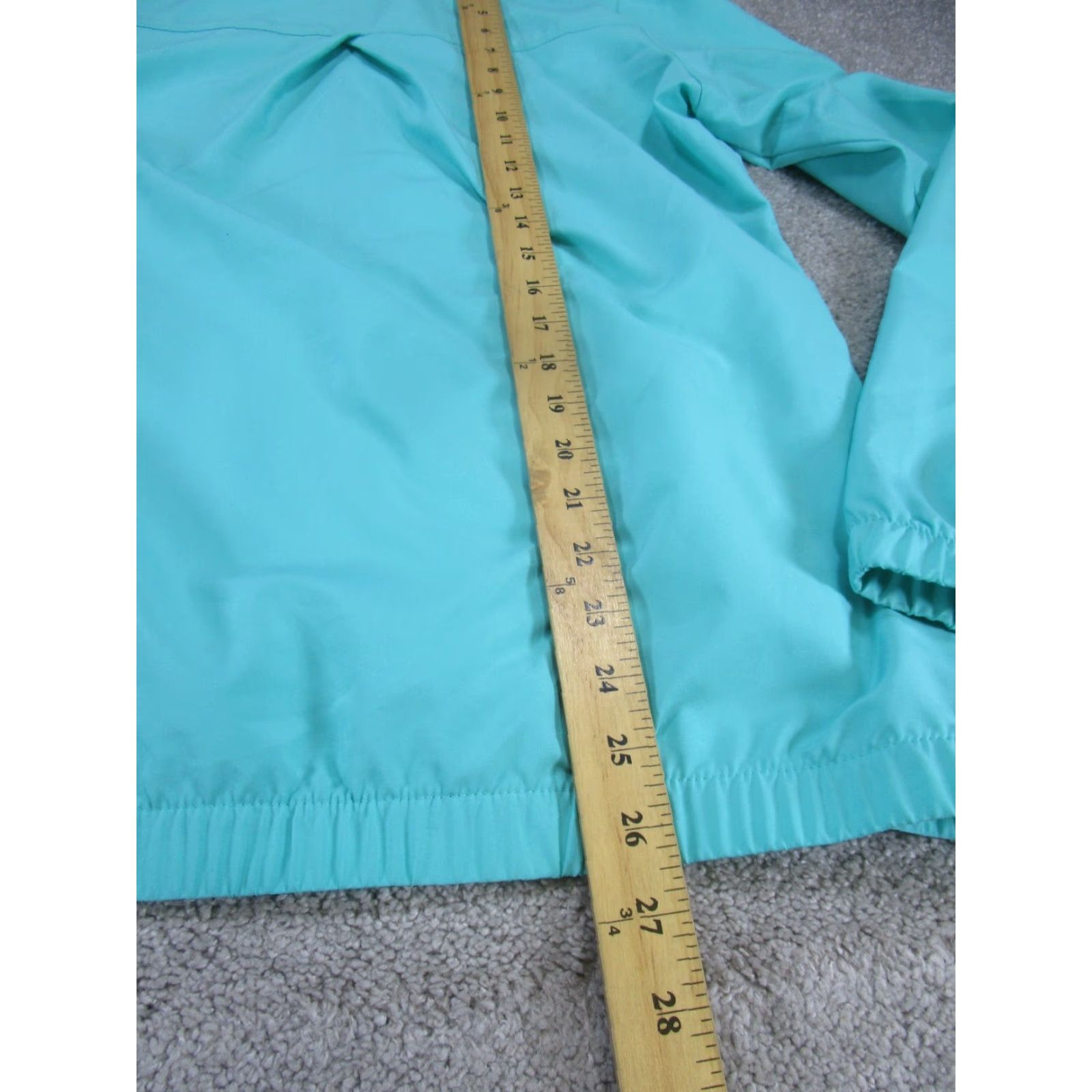 Adidas Adidas Jacket Womens Medium Light Blue Lightweight Golf Track Jacket - Blue, Regular, Light Weight, Golf Size M / US 6-8 / IT 42-44 - 5 Thumbnail