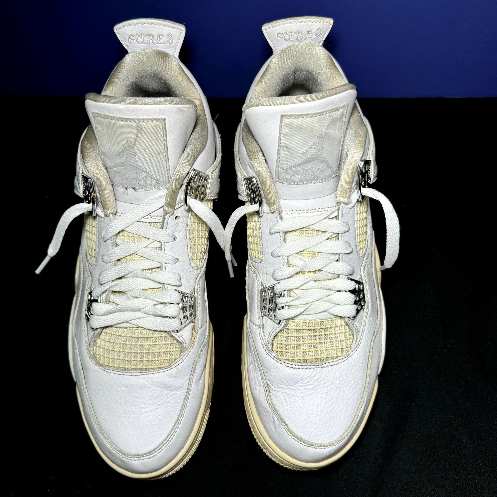 Jordan Brand × Nike Size 12 - Air Jordan 4 Retro Pure Money 2017 Men's Shoes Size US 12 / EU 45 - 4 Thumbnail