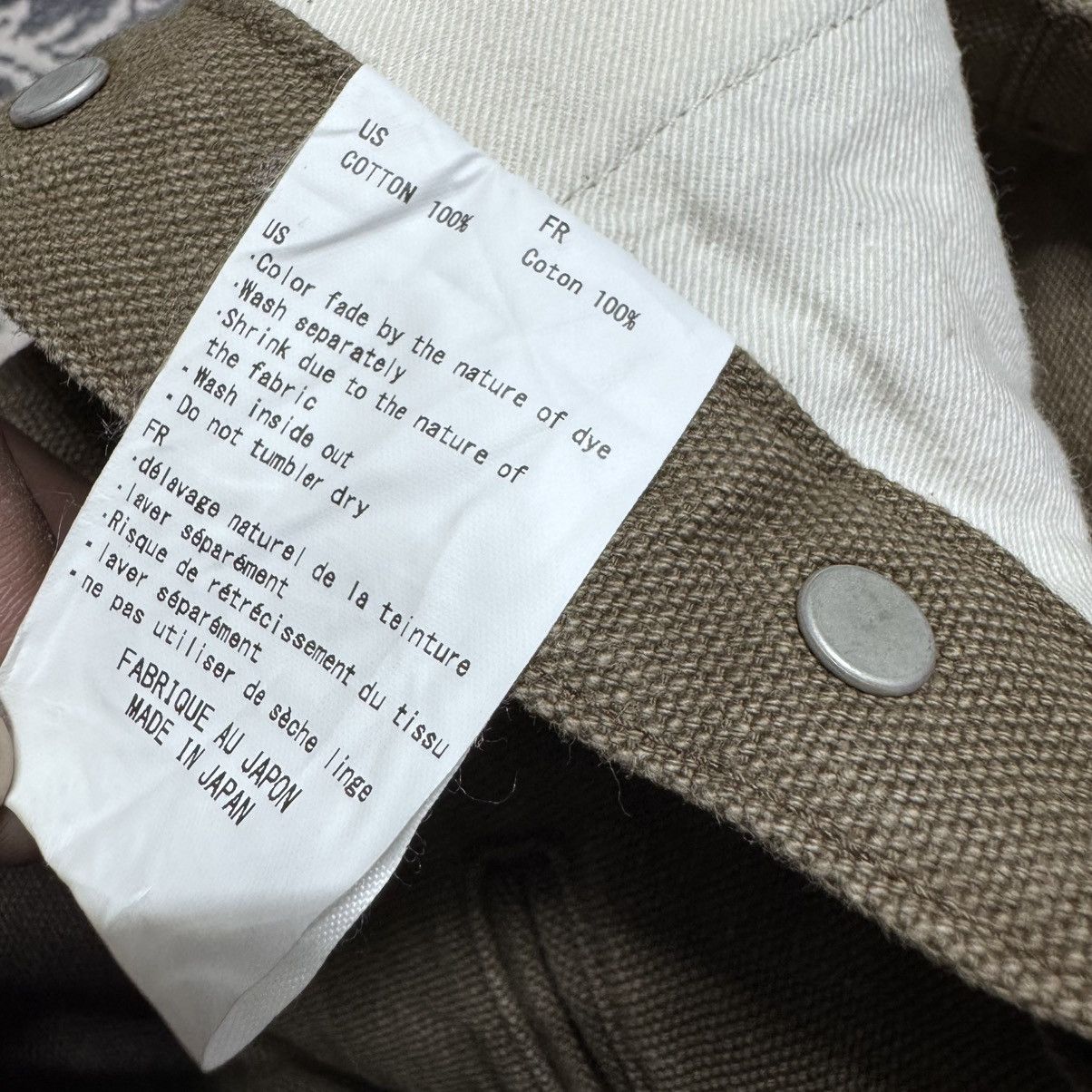 Vintage Willcox & Gibbs Duck Canvas Work Pants Size US 34 / EU 50 - 24 Thumbnail