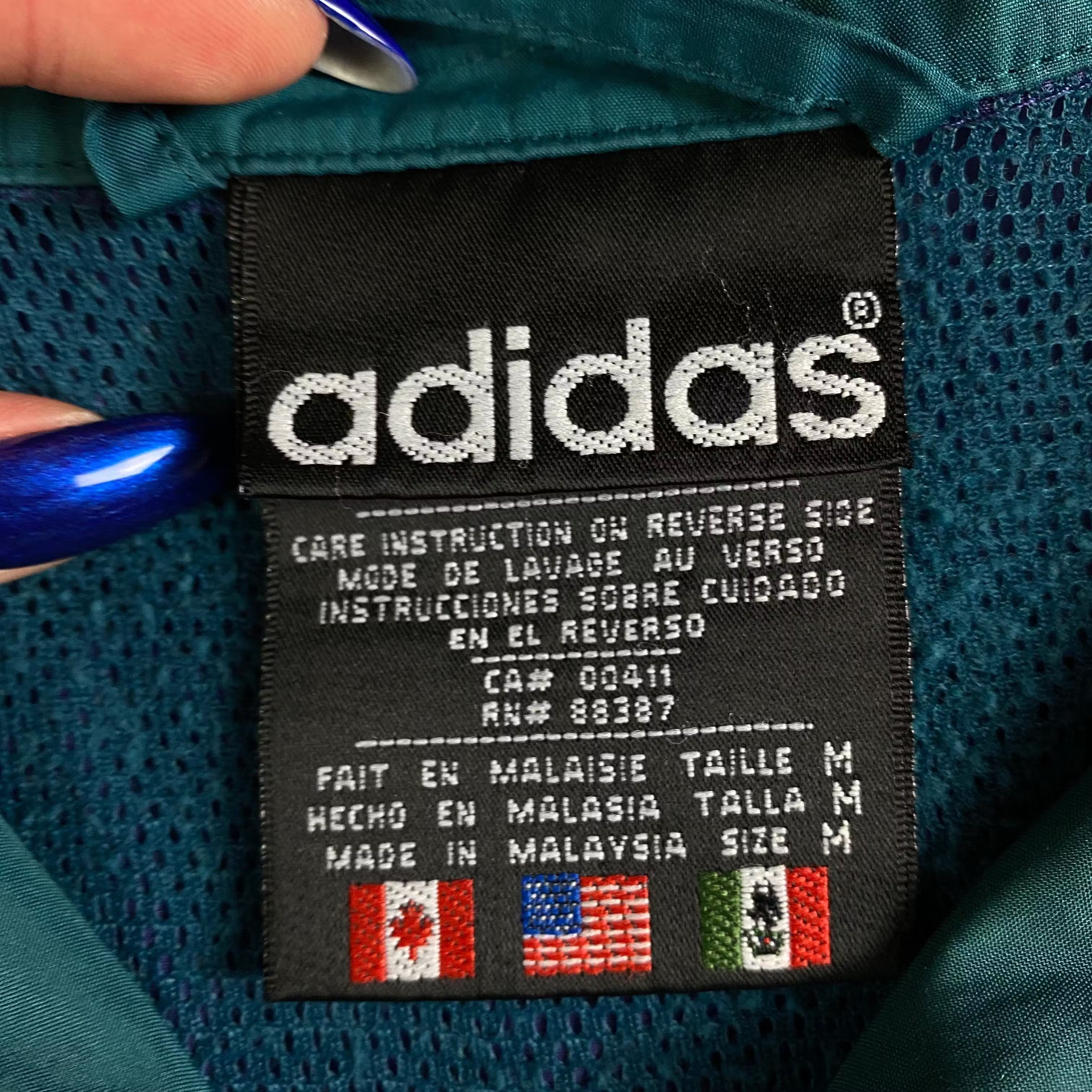 Adidas × Vintage Mens Bomber Jacket Adidas Vintage Size M Size US M / EU 48-50 / 2 - 4 Thumbnail