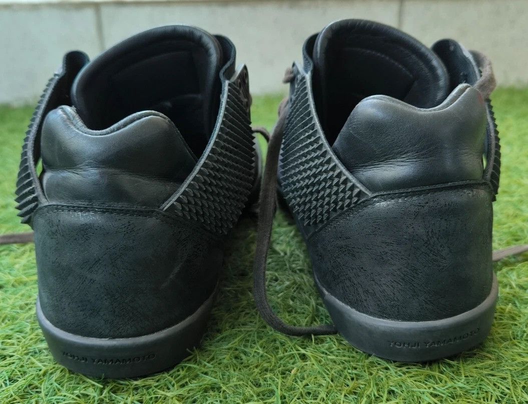 Adidas × Y-3 adidas Y-3 Yohji Yamamoto Black High Top Sneakers B35358 Size US 9 / EU 42 - 7 Thumbnail