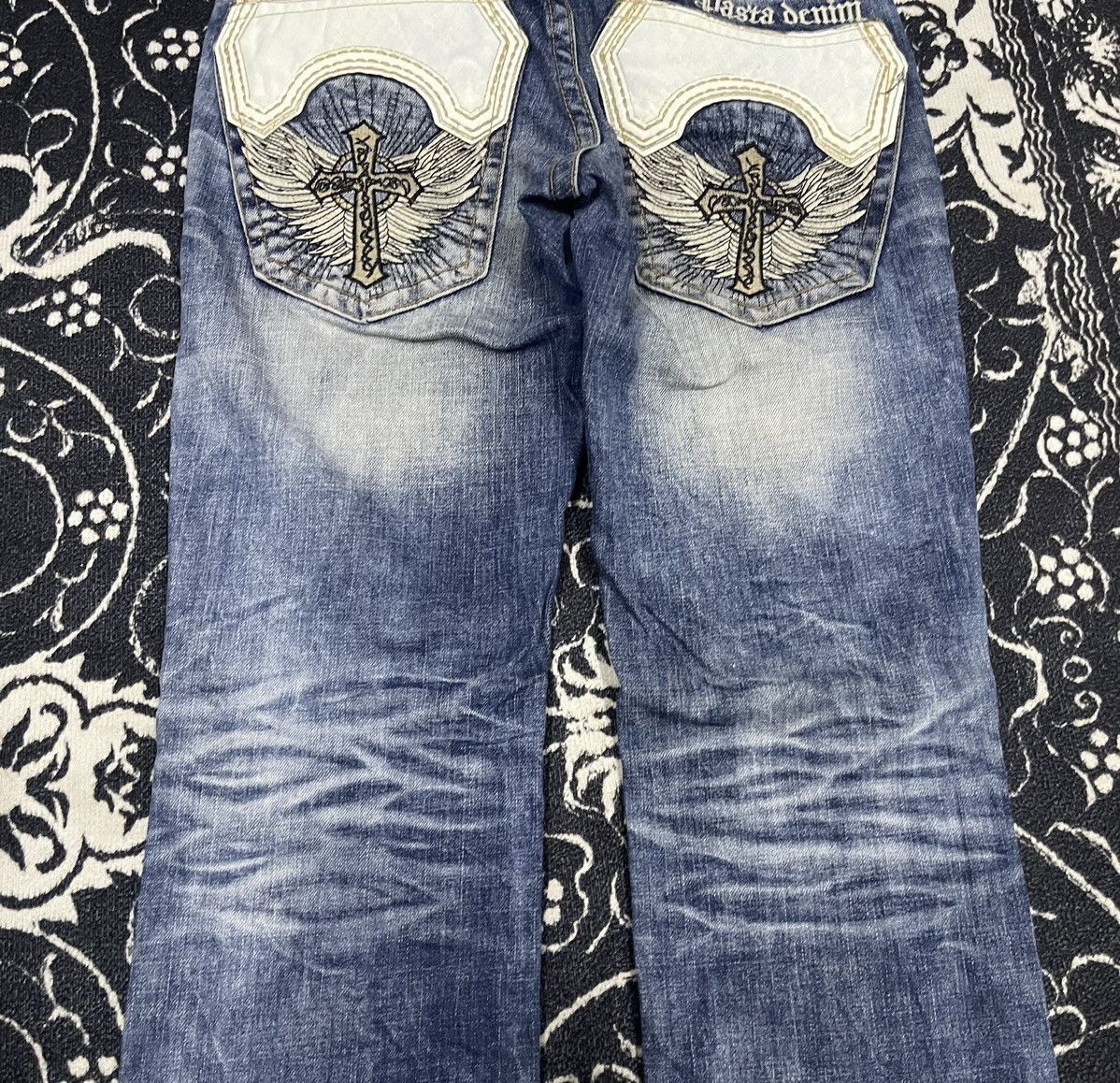 If Six Was Nine PASTA DENIM INSPIRED WASHABLE DENIM BRAND PASTA DENIM Size US 27 - 16 Thumbnail