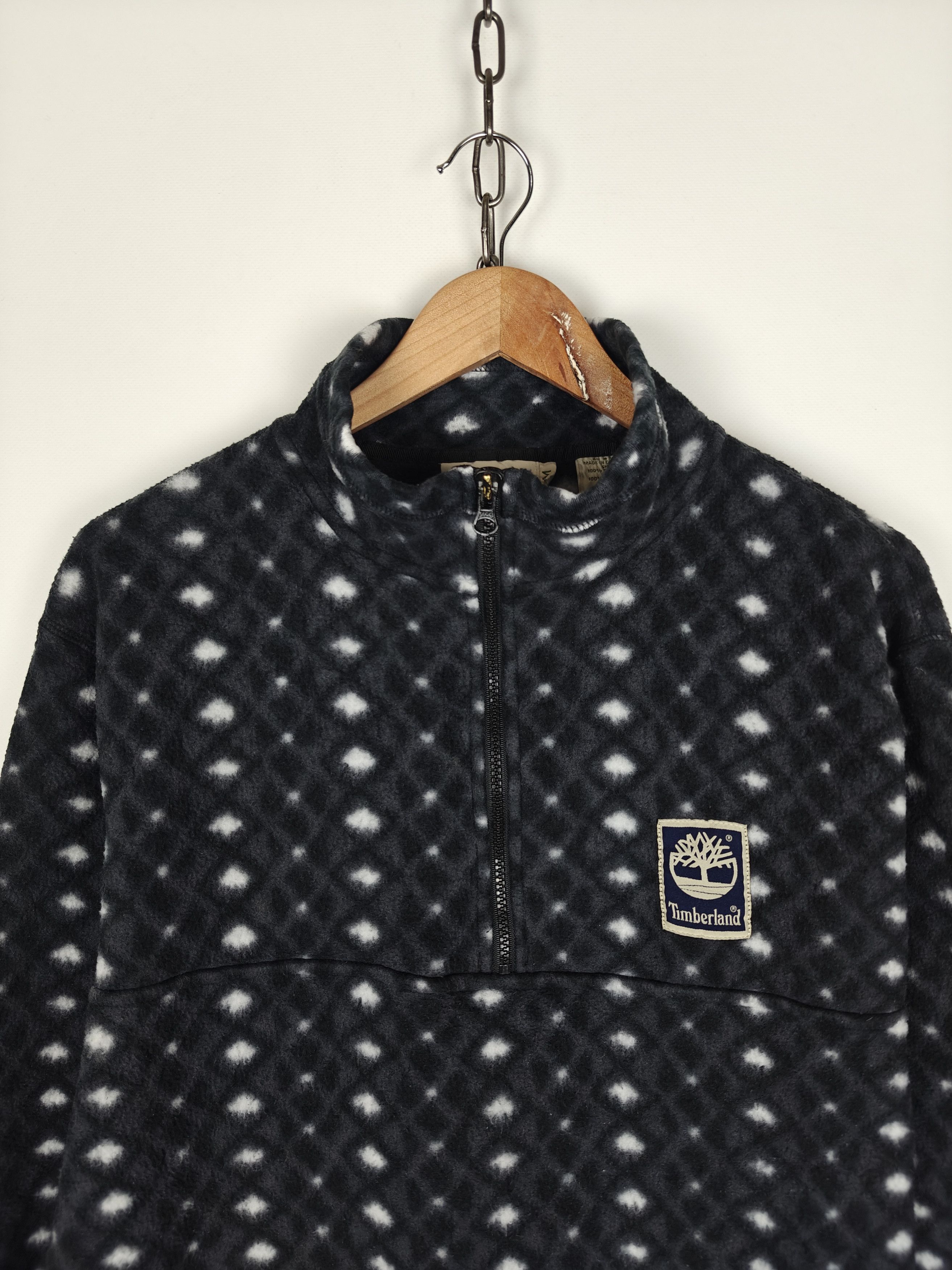 Timberland Timberland Fleece Jacket Half Zip Ornament size M Size US M / EU 48-50 / 2 - 2 Thumbnail