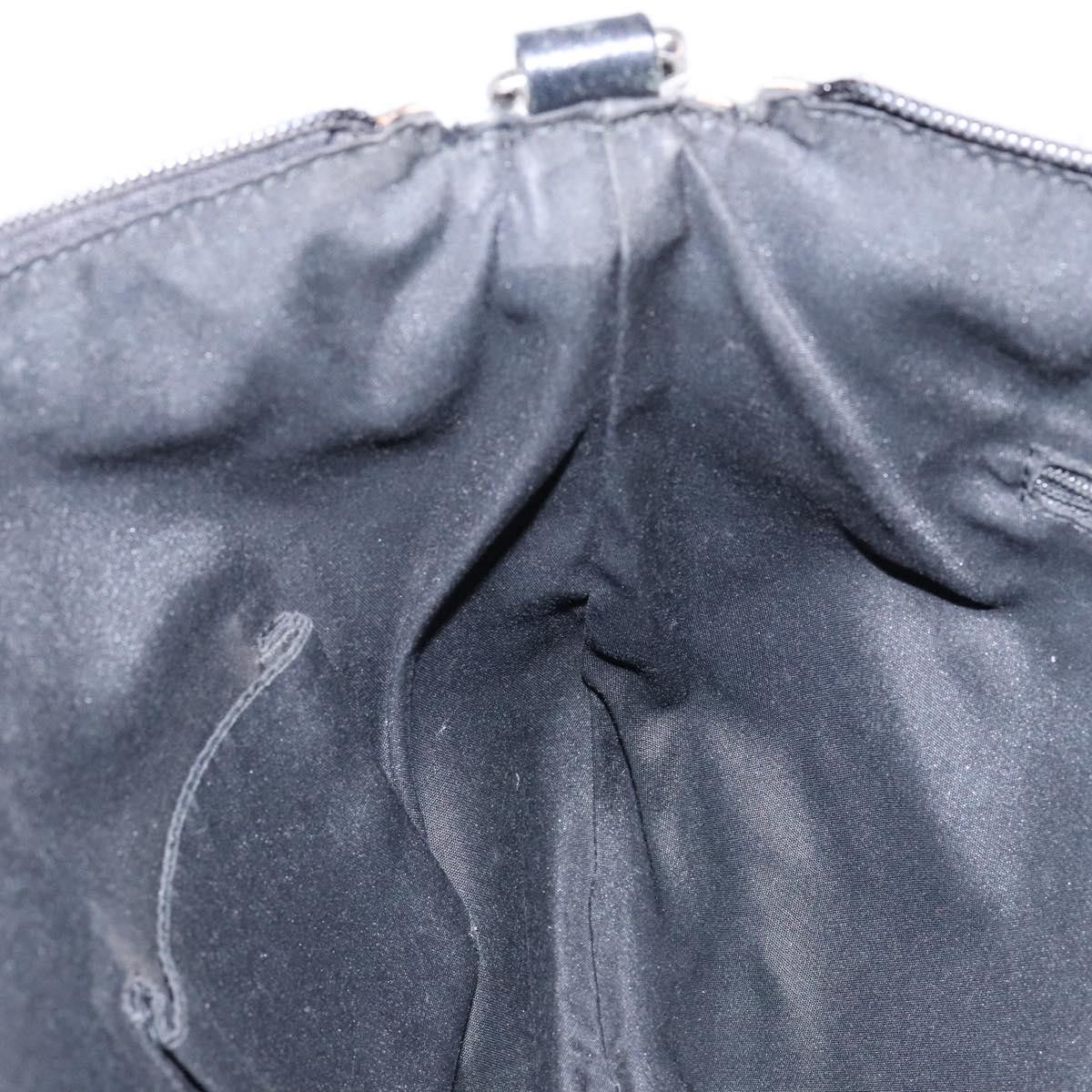 Gucci GUCCI GG Canvas Shoulder Bag Black Silver Size ONE SIZE - 20 Thumbnail