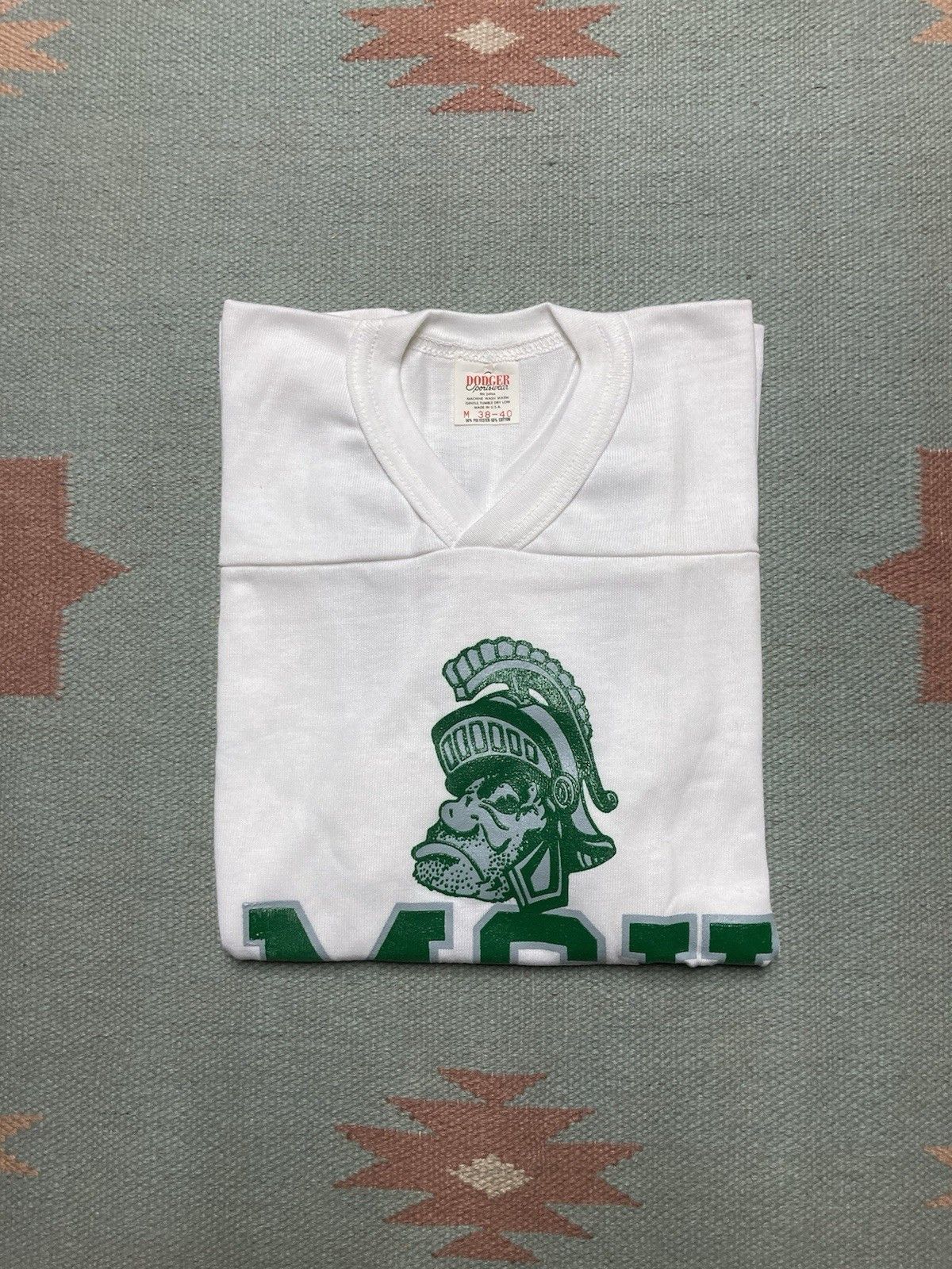 Vintage 70s graphic t shirt Michigan state university MSU gruff M Size US M / EU 48-50 / 2 - 1 Thumbnail