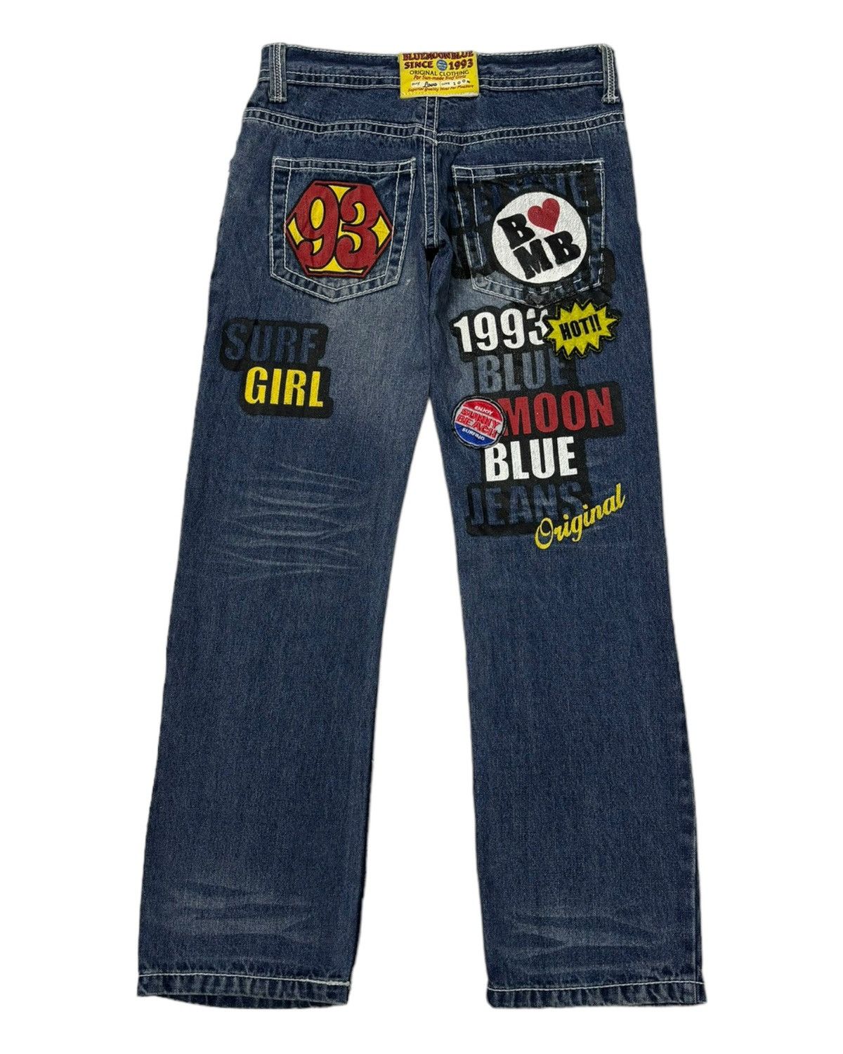 Hysteric Glamour × Japanese Brand 🔥BLUE MOON BLUE DAICOCK EVISU STYLE DENIM JEANS Size US 30 / EU 46 - 1 Thumbnail