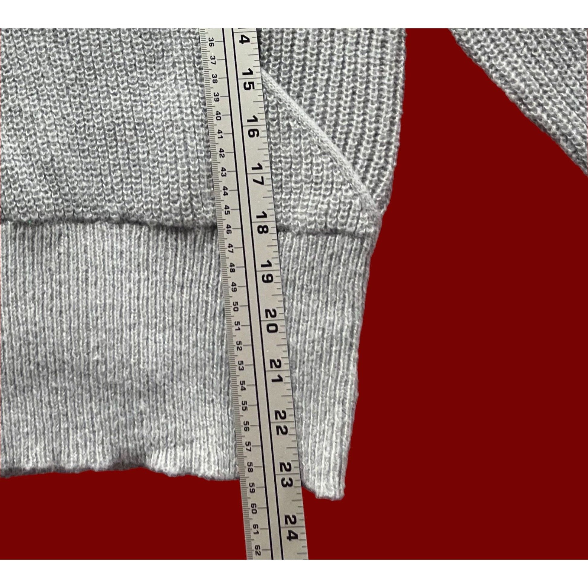 Other Cupshe - Women's Sweater Surplice Neck Rib Tops Long Sleeve Size L / US 10 / IT 46 - 8 Thumbnail