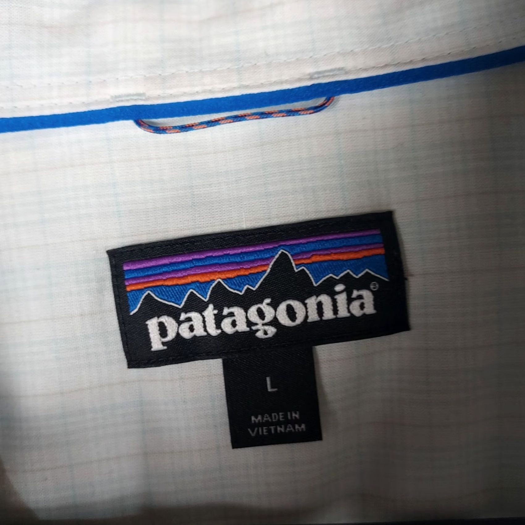 Patagonia Patagonia Shirt Mens Large Plaid Button-Down Long Sleeve White Cotton Pocket Casual Outdoor Size US L / EU 52-54 / 3 - 4 Thumbnail