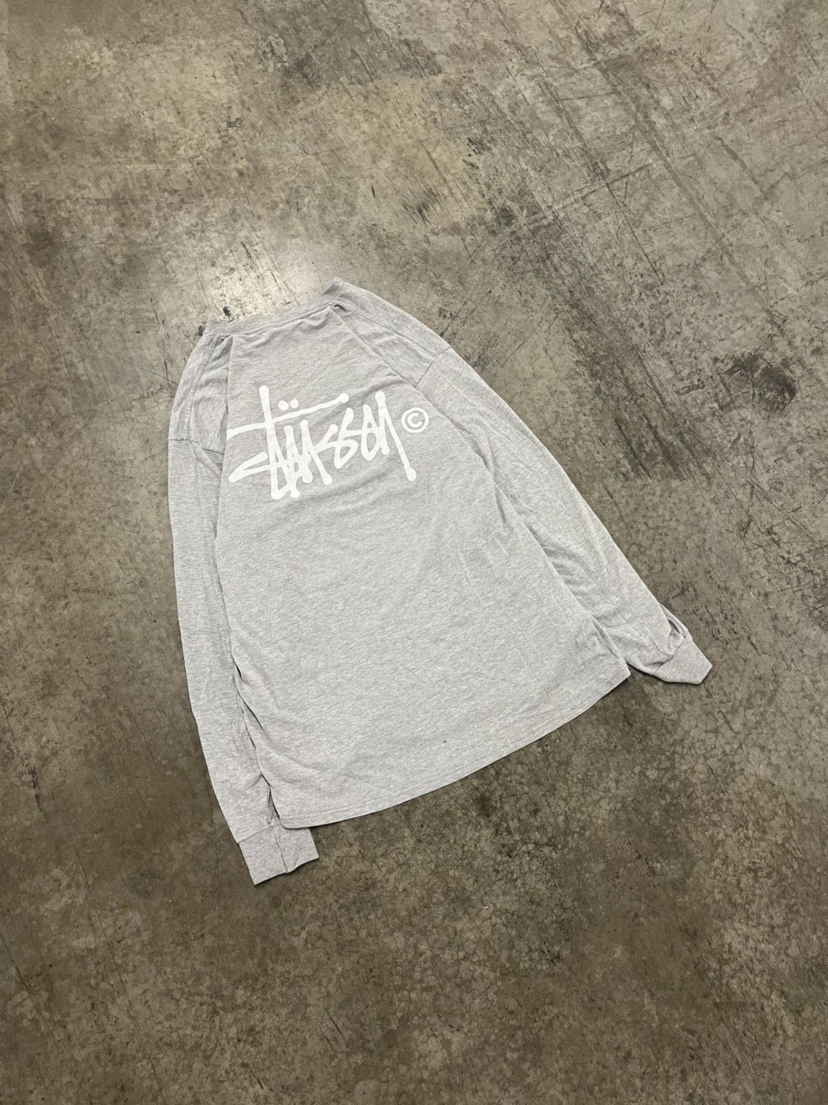 Stussy × Vintage Stussy longsleeve tee shirt hype rare skater y2k big logo Size US XL / EU 56 / 4 - 3 Thumbnail