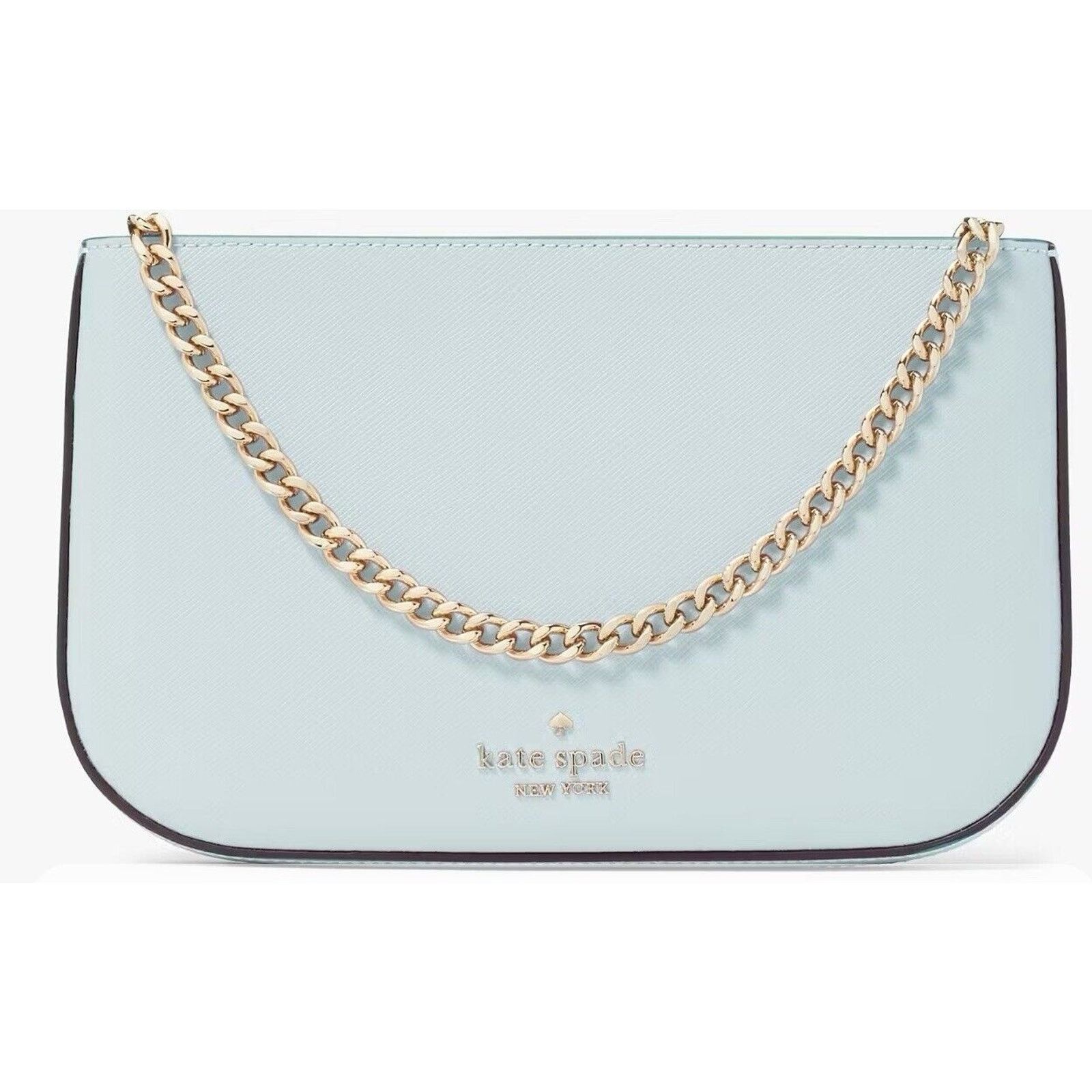 Kate Spade NWT Kate Spade Madison Pochette Blue Glow KF396 Retail $249 Size ONE SIZE - 1 Thumbnail