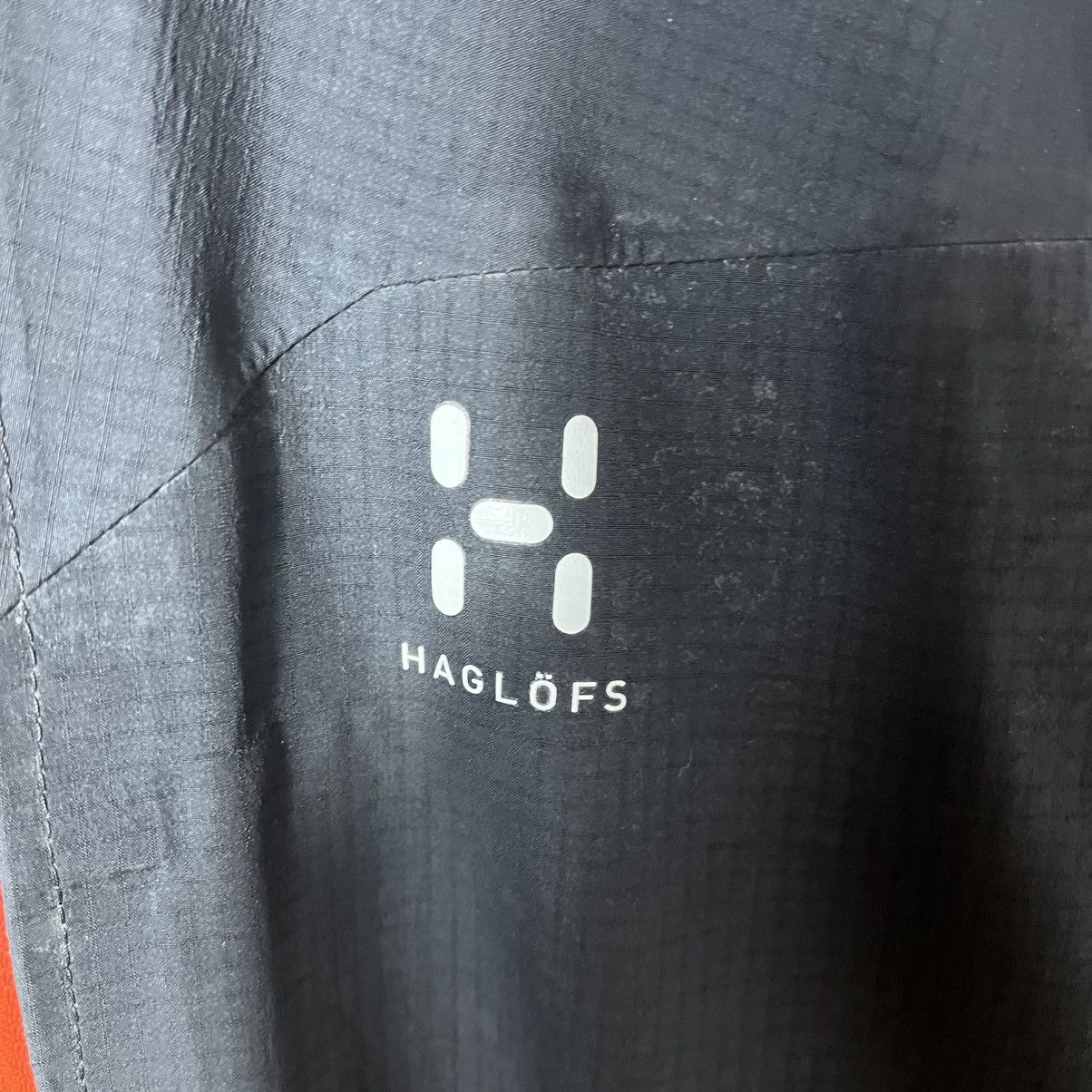 Haglofs Haglöfs Gore-Tex Black Waterproof Windbreaker Jacket Outdoor Size US L / EU 52-54 / 3 - 2 Thumbnail