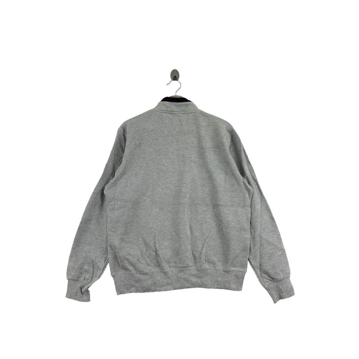 Ellesse Vintage ELLESSE PERUGIA ITALIA Center Logo Henley Sweater Size L / US 10 / IT 46 - 3 Thumbnail