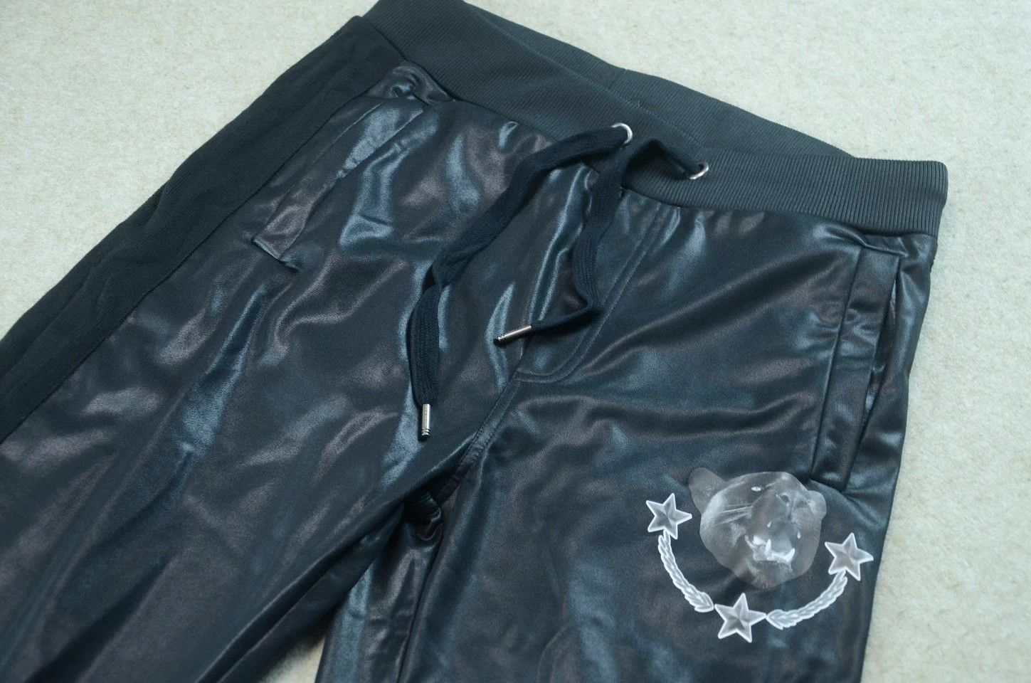 Philipp Plein PP coated track pants 46 Size US 30 / EU 46 - 3 Thumbnail