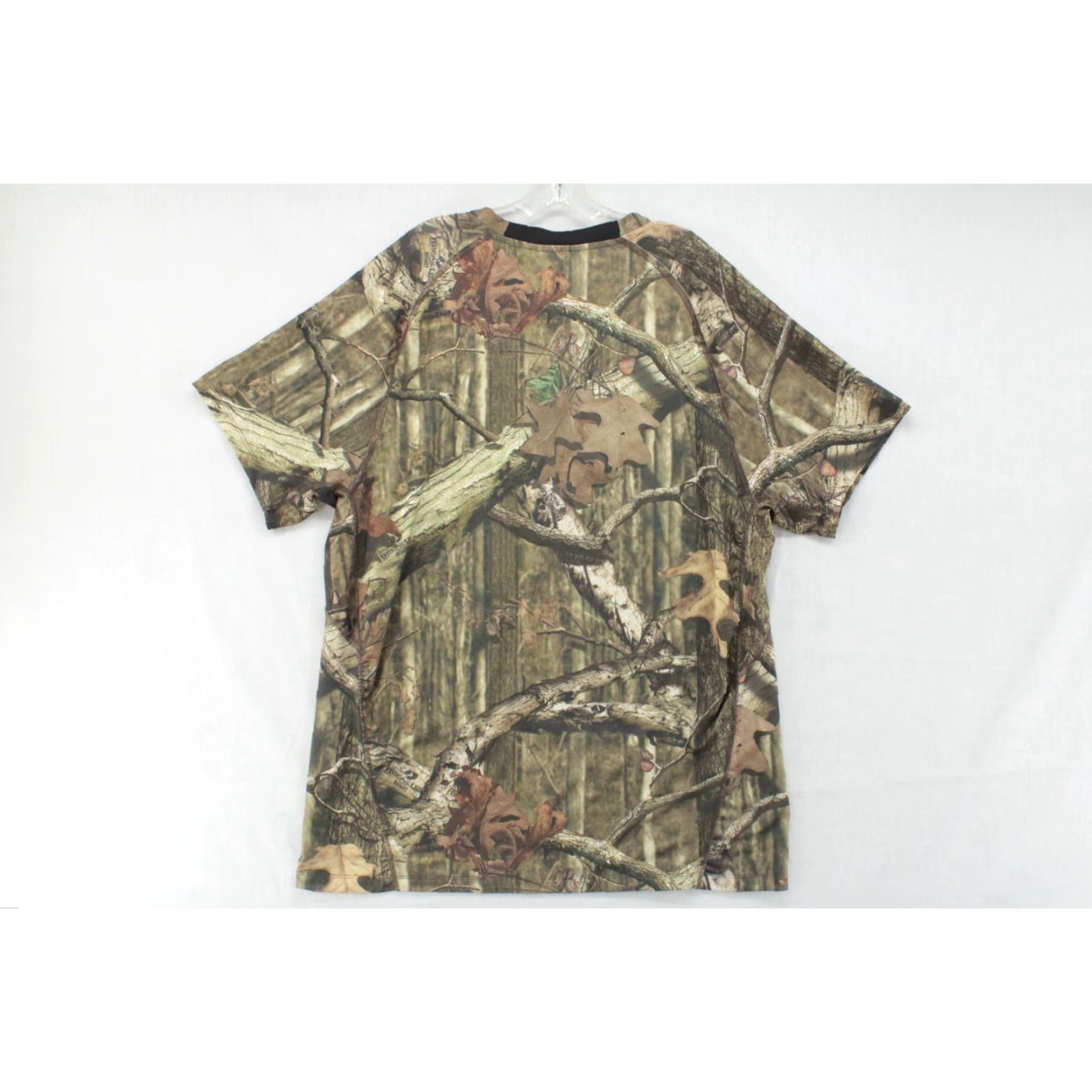 Starter VINTAGE Starter Mossy Oak Break Up Infinity T Shirt Men's 3XL Camo Hunting Short Sleeve Size US XXL / EU 58 / 5 - 4 Thumbnail